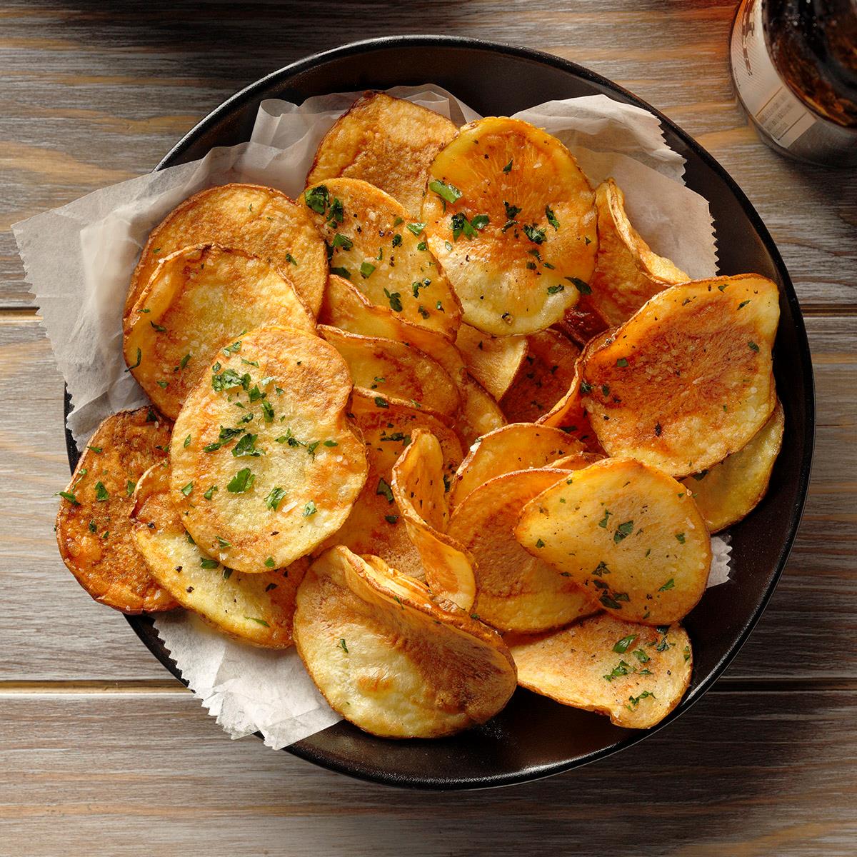Gendanne Bedst benzin Air-Fryer Potato Chips Recipe: How to Make It