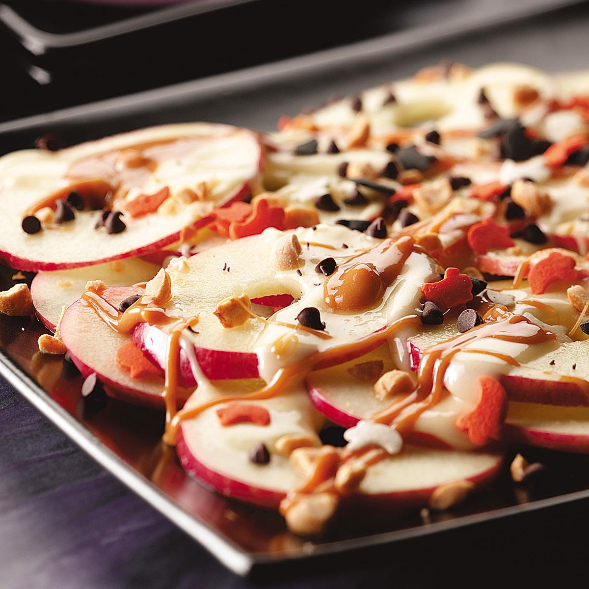 Apple Nachos Recipe How To Make It Taste Of Home