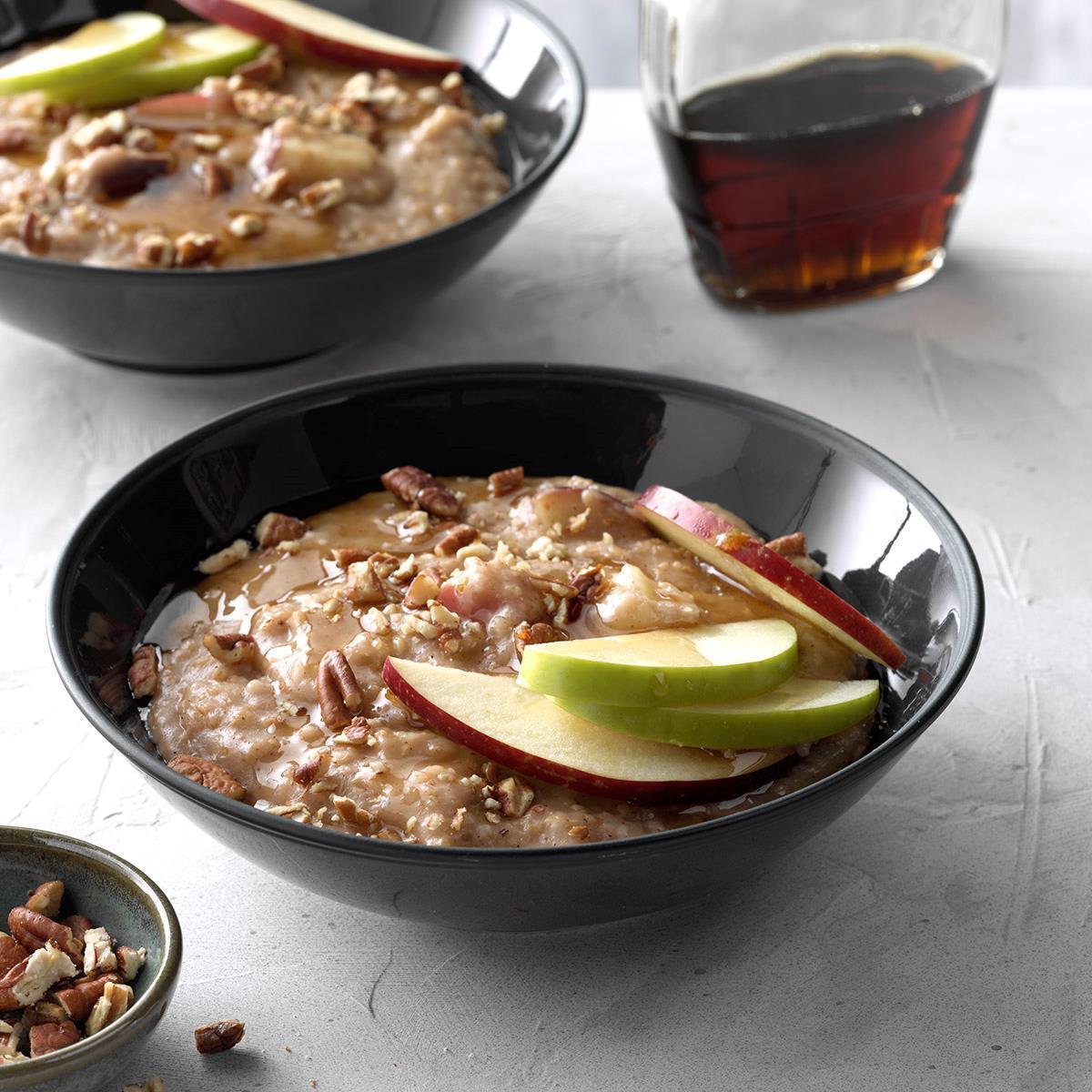 Pressure-Cooker Apple Pie Steel-Cut Oatmeal-image