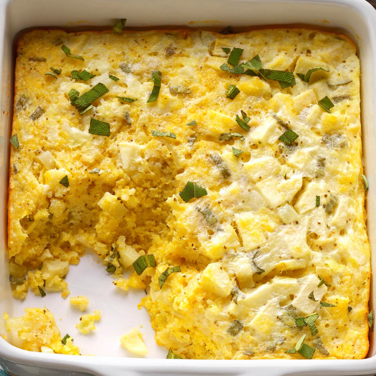Apple Quinoa Spoon Bread-image