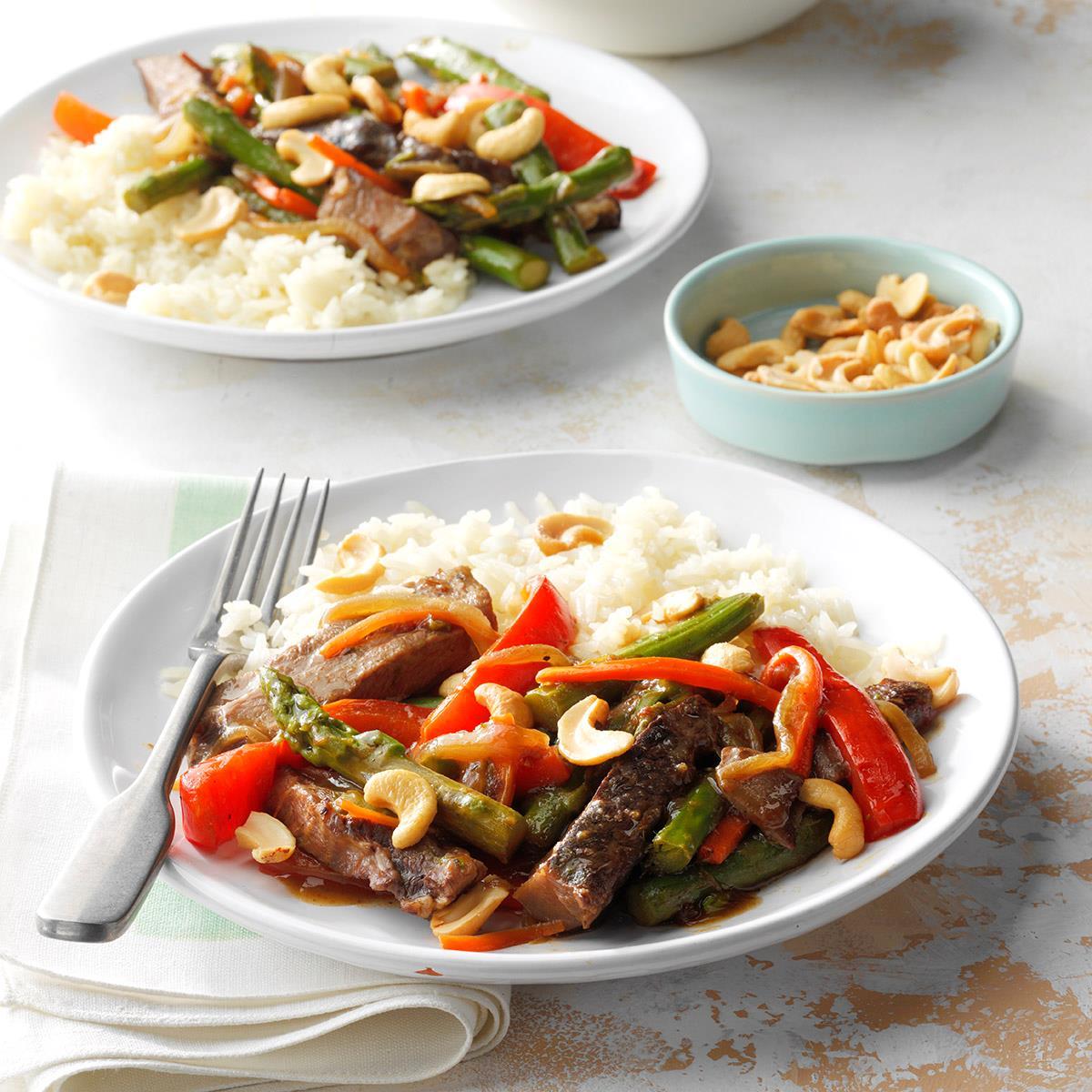 Best Cashew Beef Stir Fry Recipes