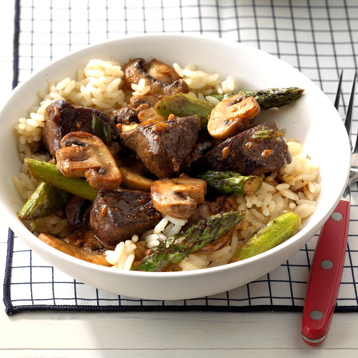 Asparagus Beef Saute-image