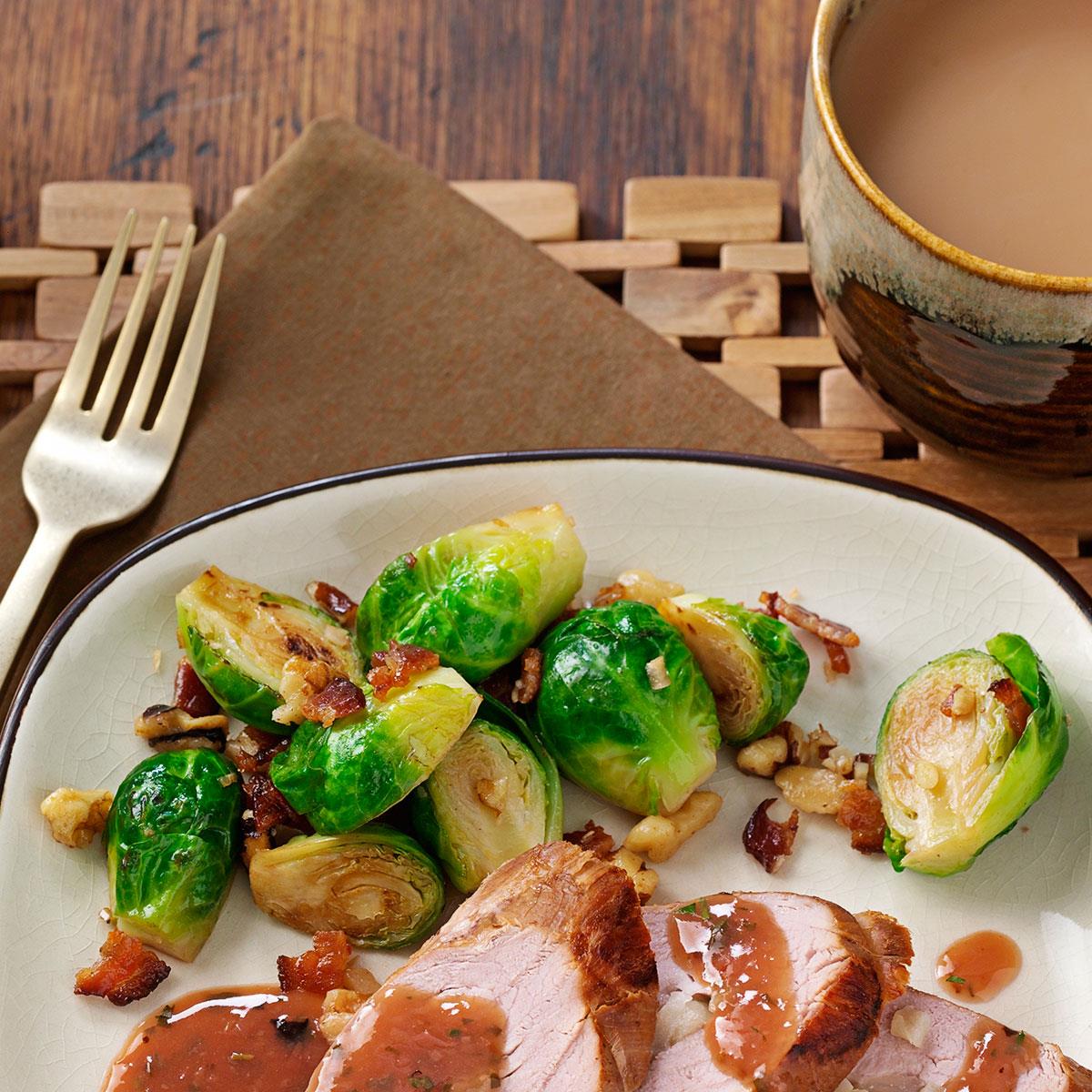Bacon Brussels Sprouts image