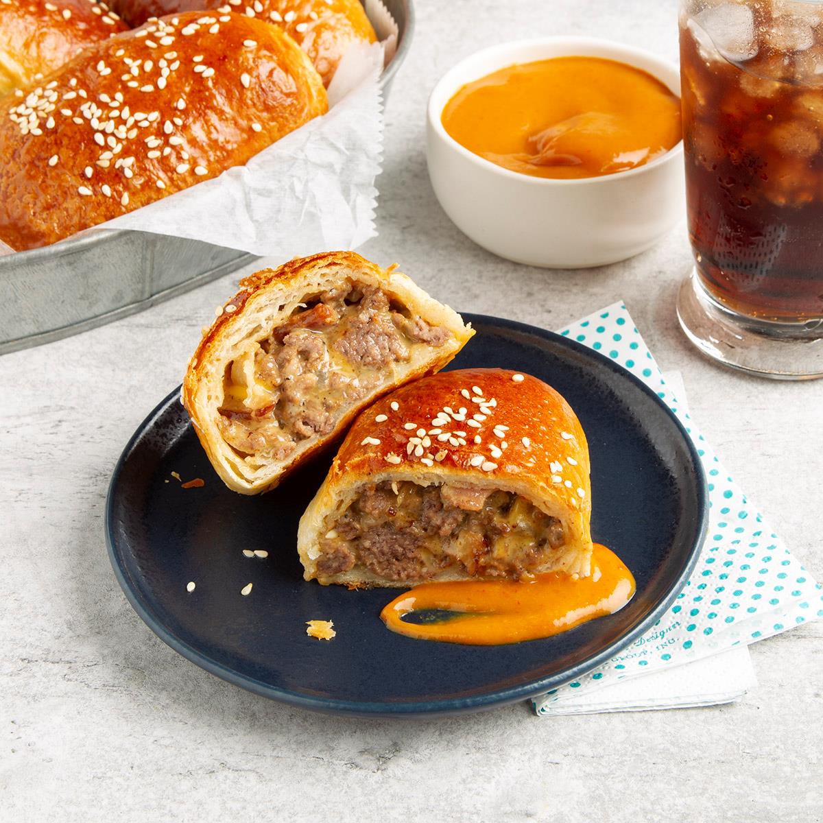 Bacon Cheeseburger Rolls-image