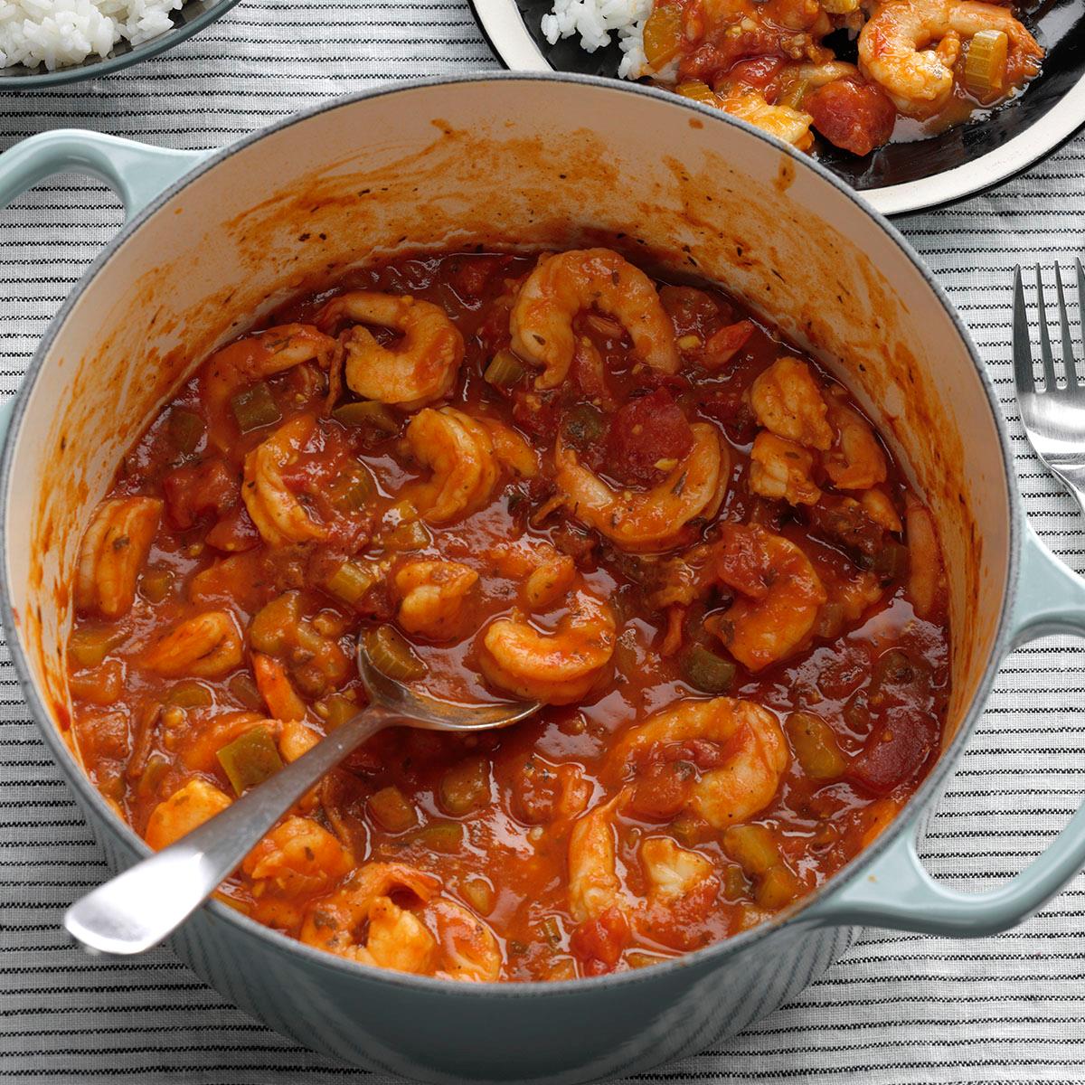 Bacon Shrimp Creole Recipe How To Make It Taste Of Home