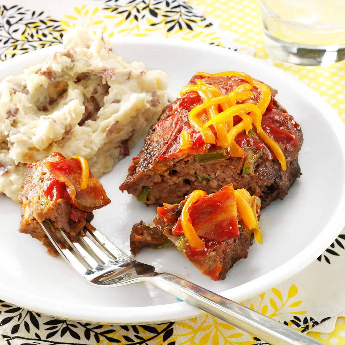 Bacon-Topped Mini Meat Loaves image