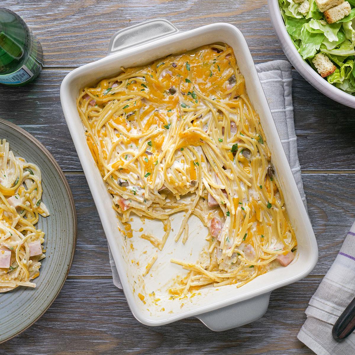 Baked Ham Tetrazzini