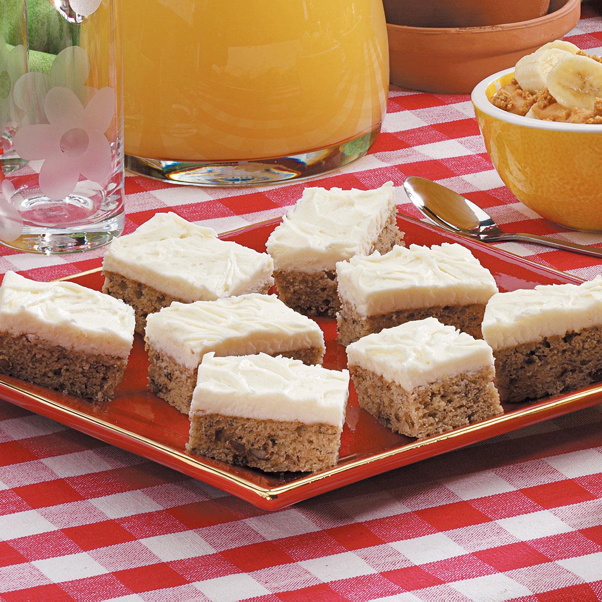 image of Banana Nut Bars recipe by Taste of Home