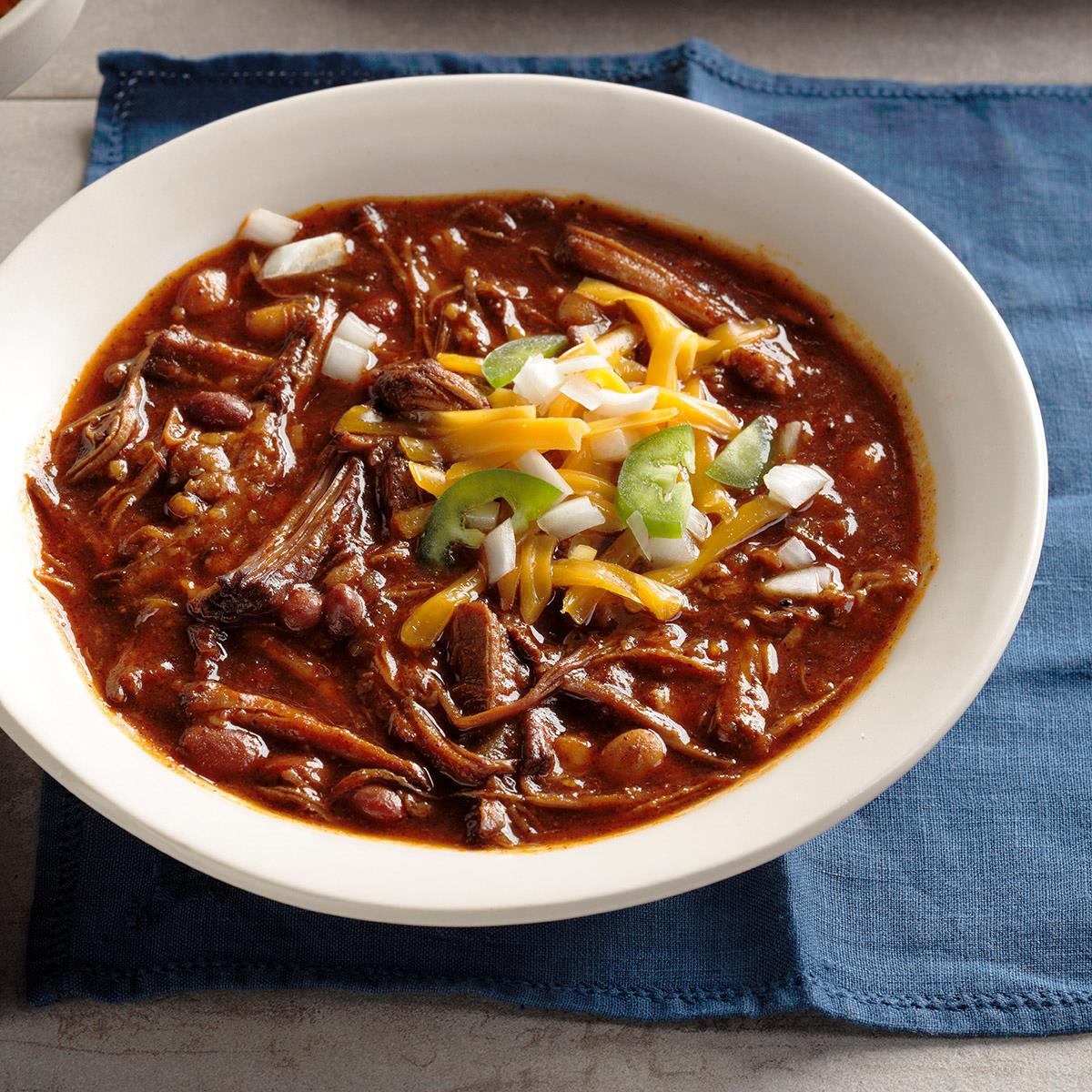 Barbecued Beef Chili-image