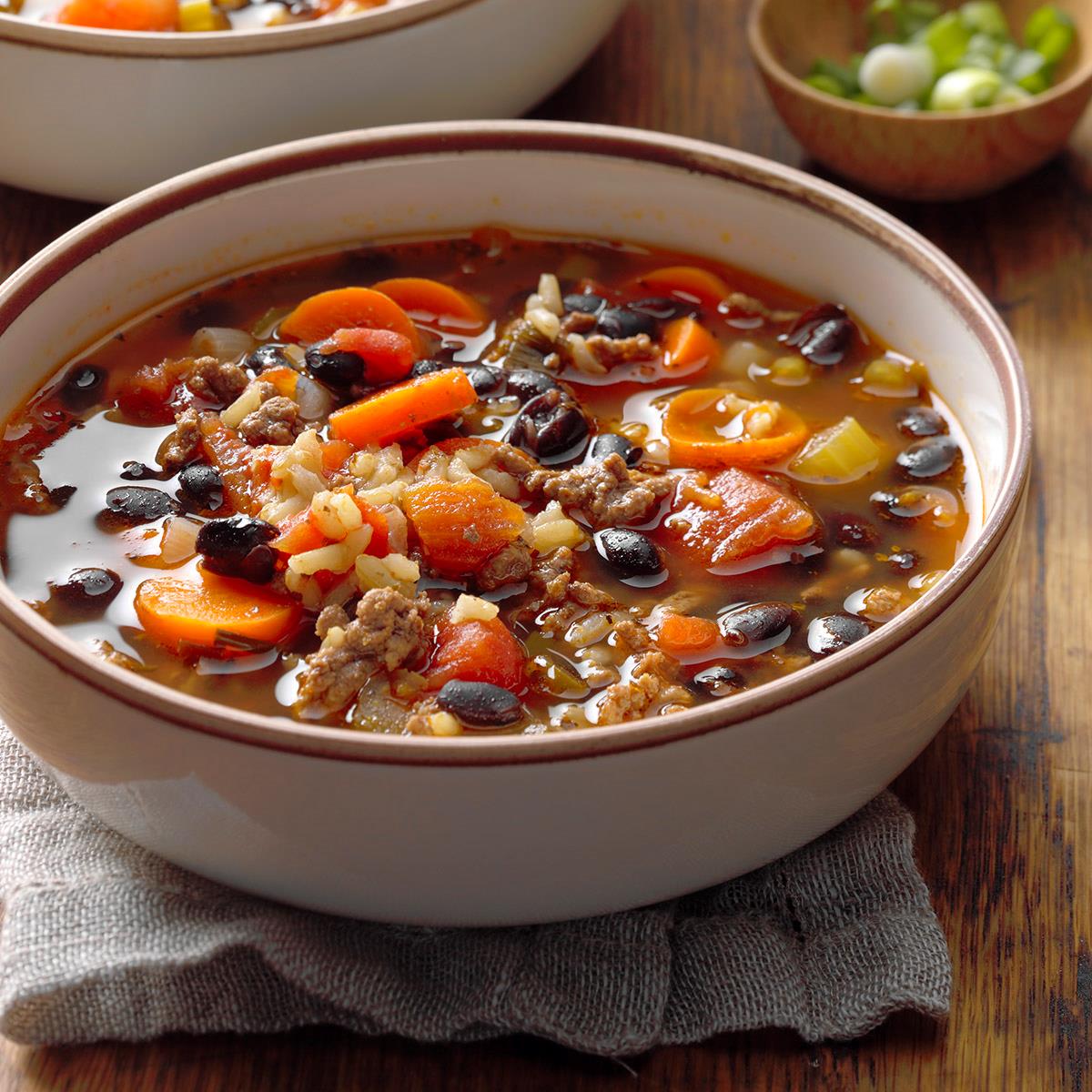 Texas Black Bean Soup Recipe: How to Make It | Taste of Home