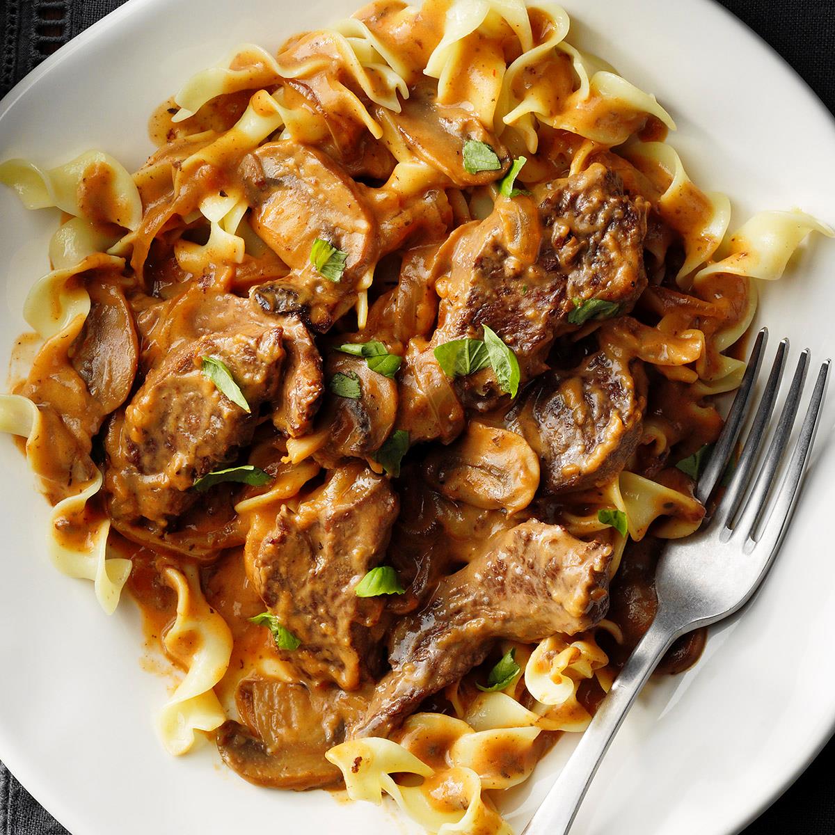 Beef stroganoff ninja foodi