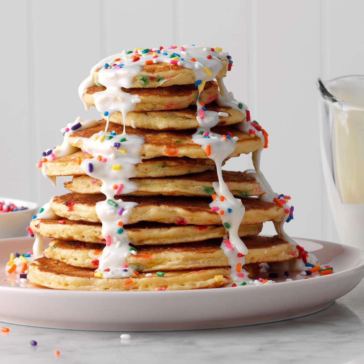 Birthday Cake Pancakes Recipe: How to Make It