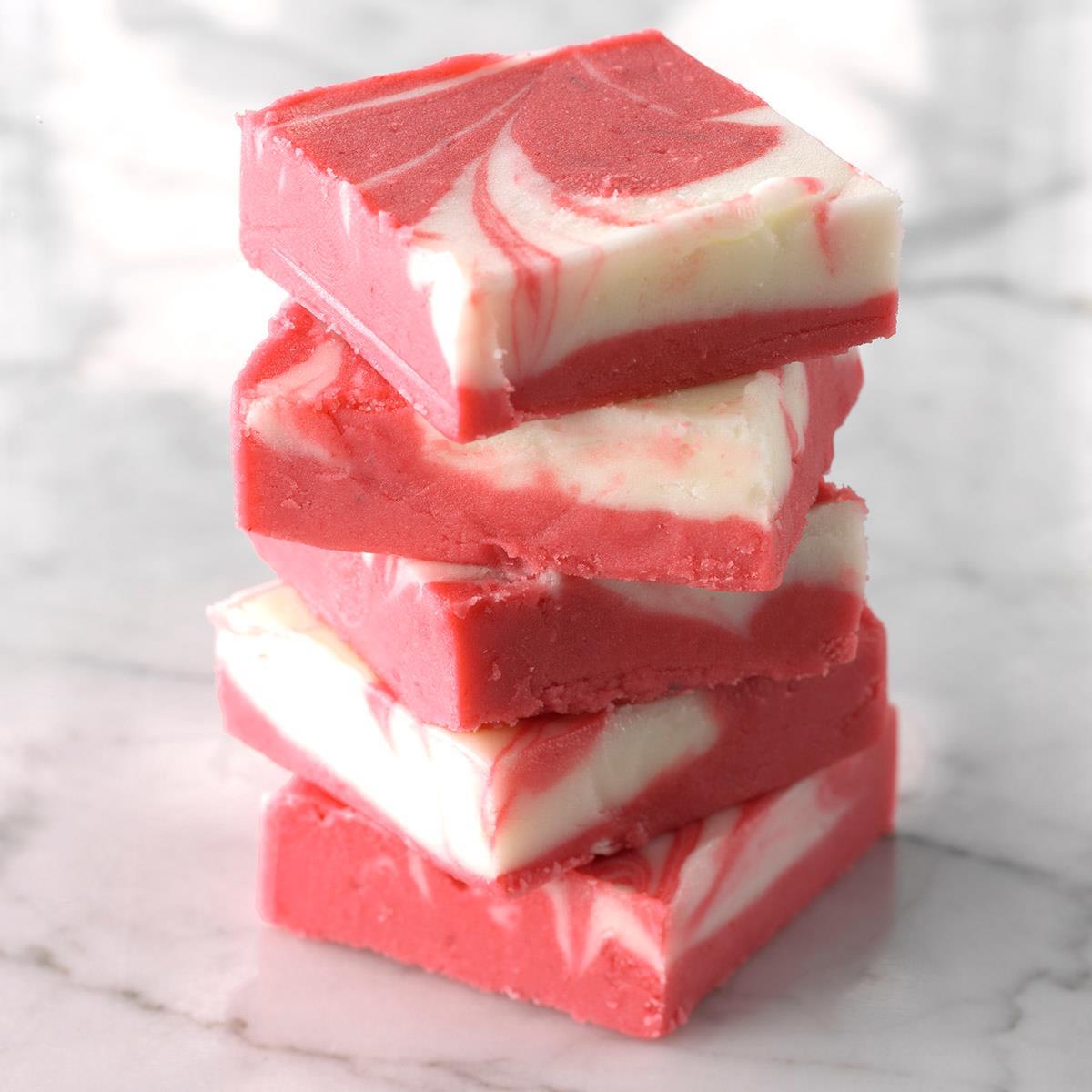 Black Cherry Swirl Fudge image