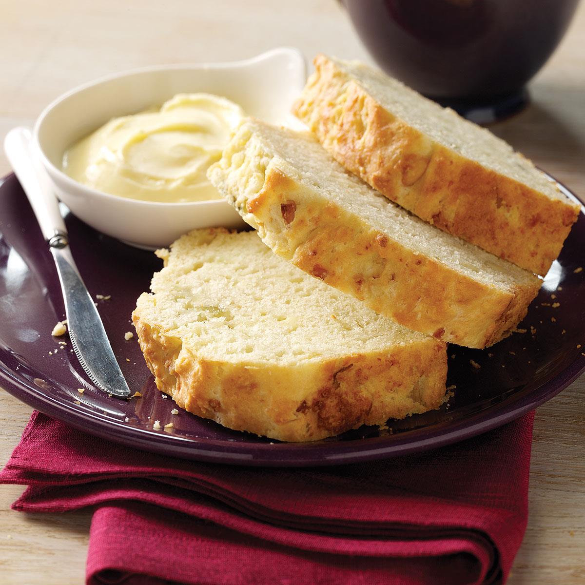 image of Blue Cheese & Shallot Bread recipe by Taste of Home