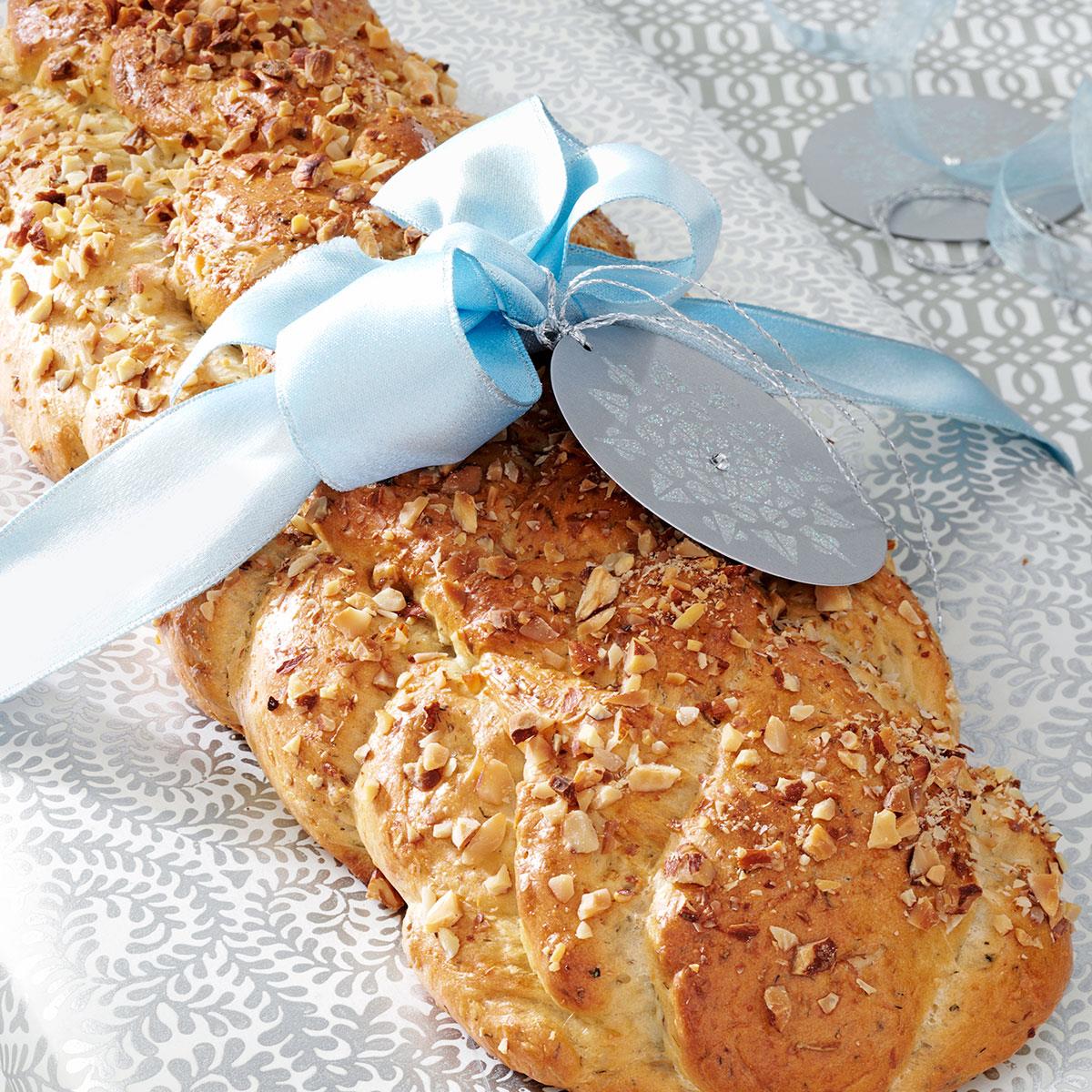 Braided Almond-Herb Bread image