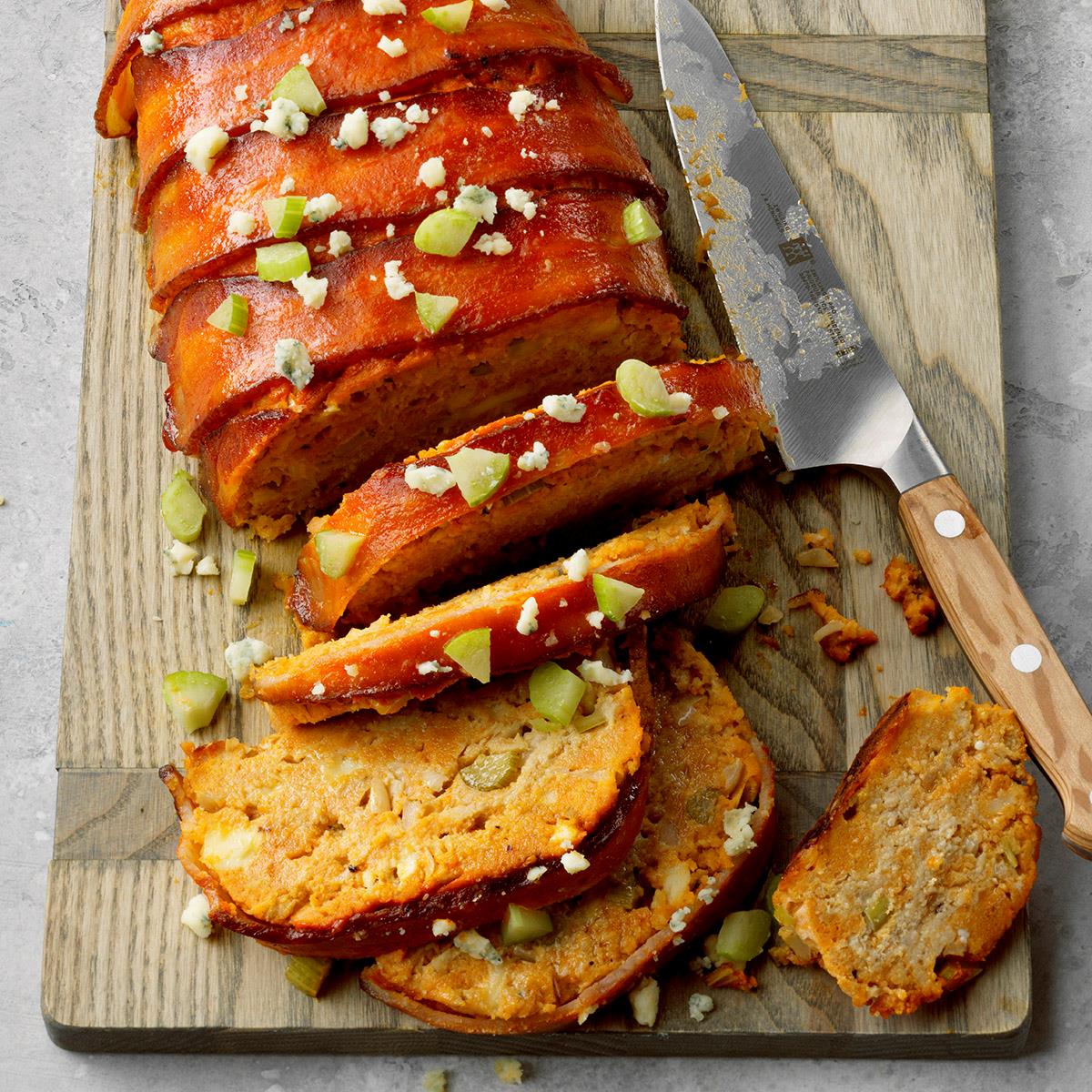 Buffalo chicken meatloaf recipe