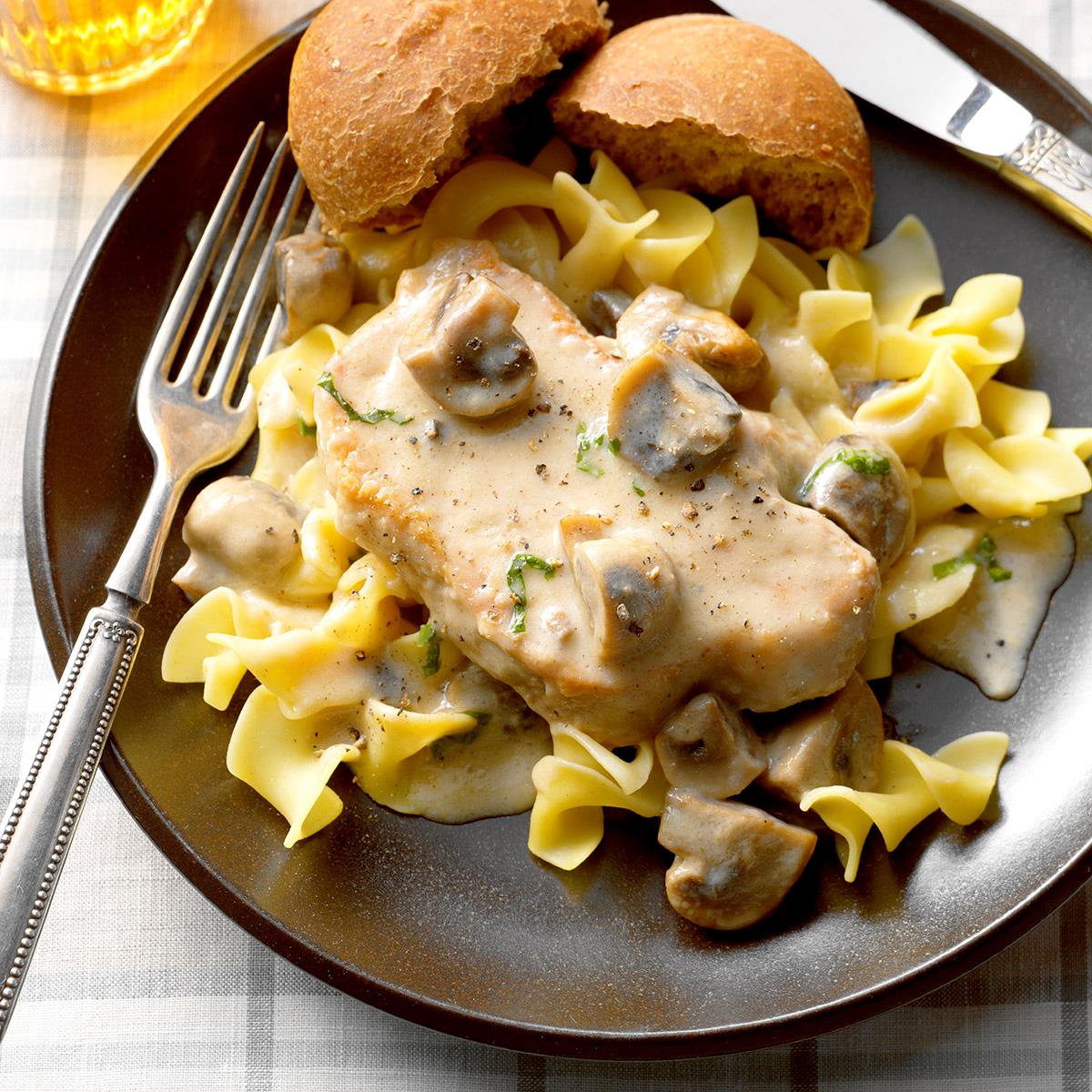 Buttermilk-Mushroom Pork Chops-image