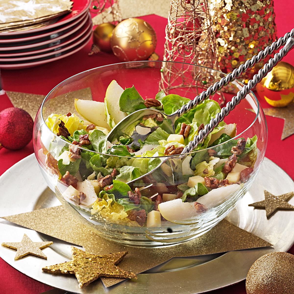 Candied Pecan and Pear Salad image