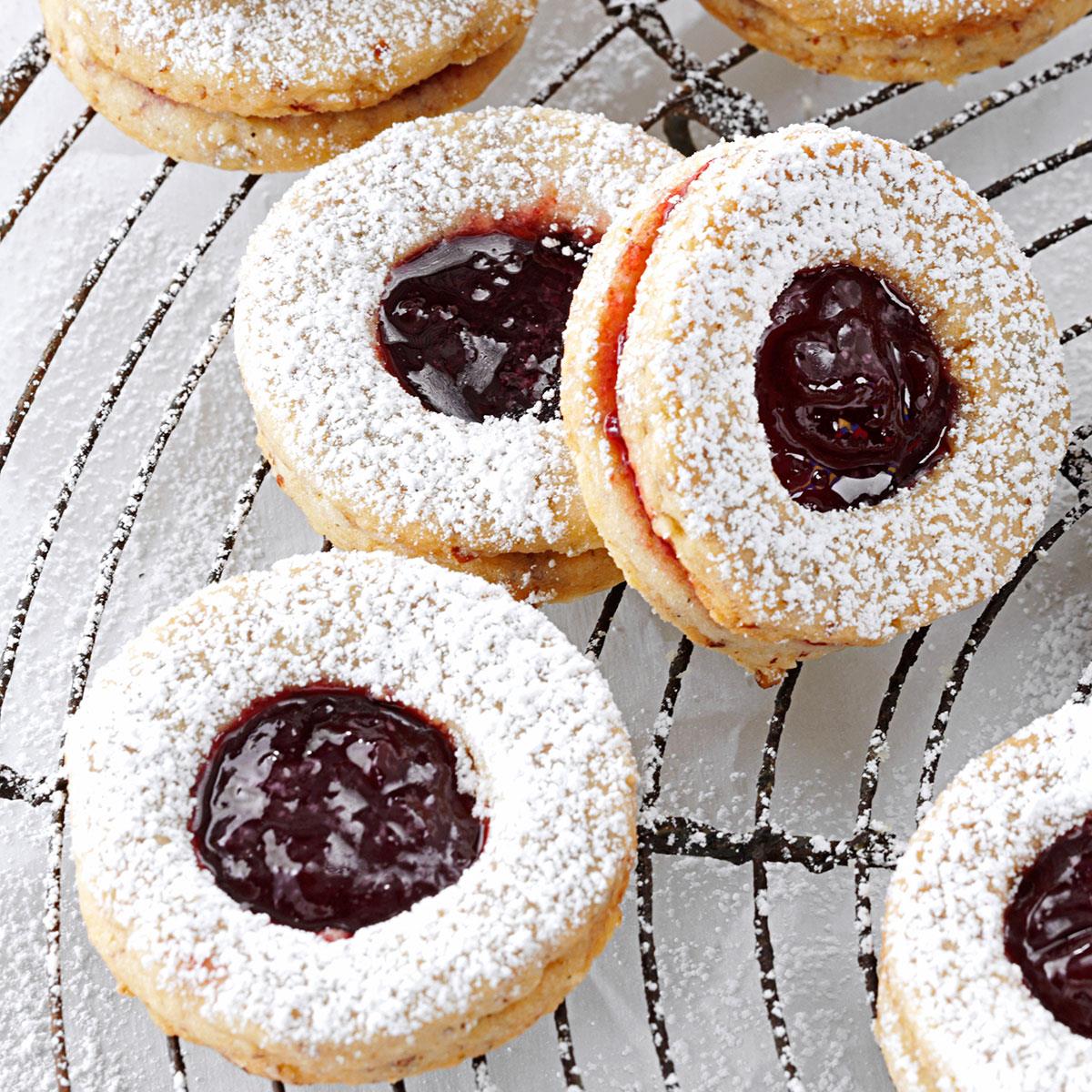 Cardamom-Blackberry Linzer Cookies-image