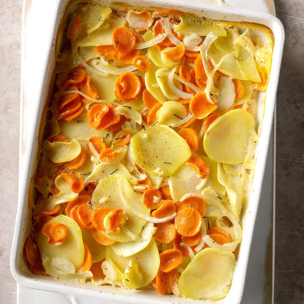 Carrot, Parsnip and Potato Gratin image