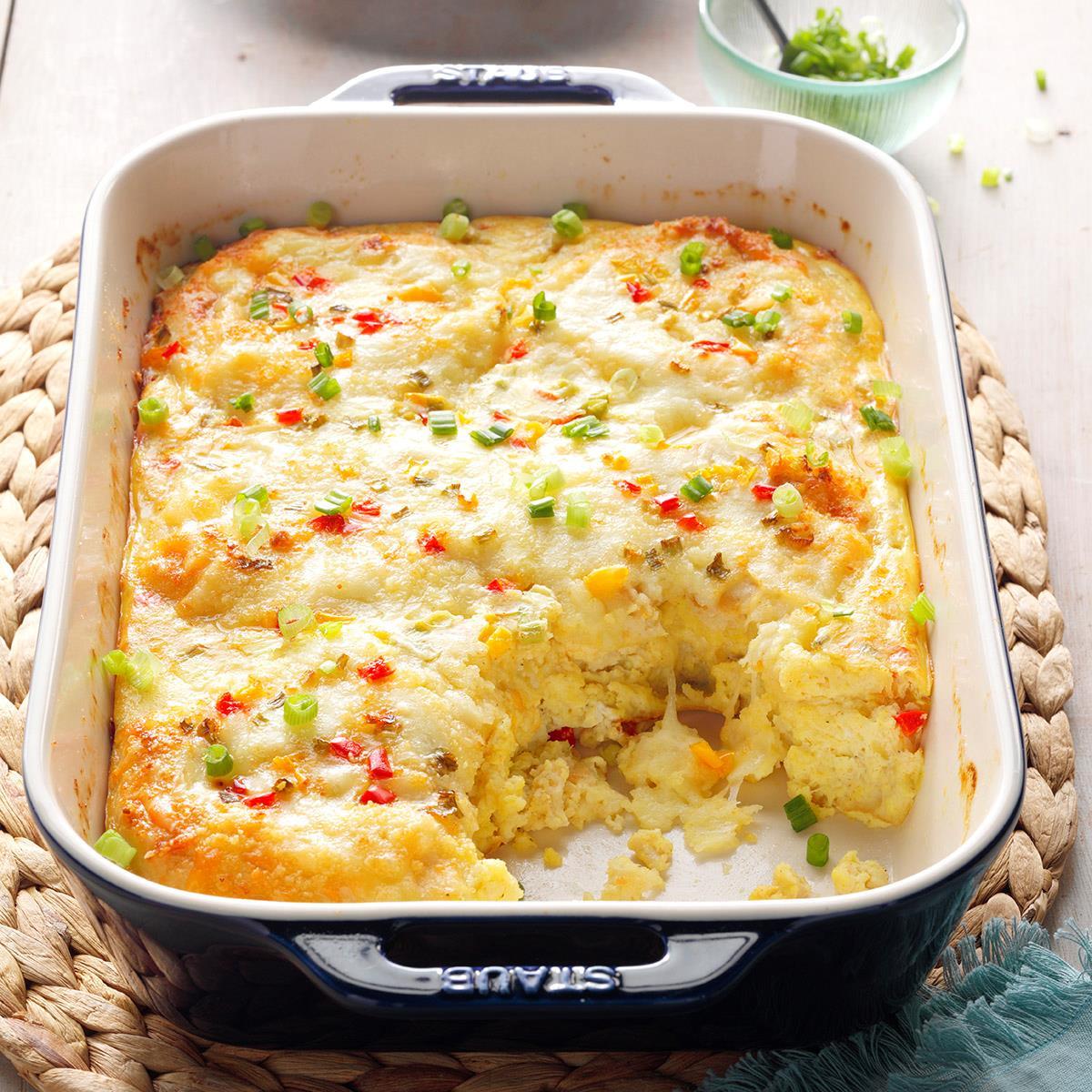 Cheese & Crab Brunch Bake image