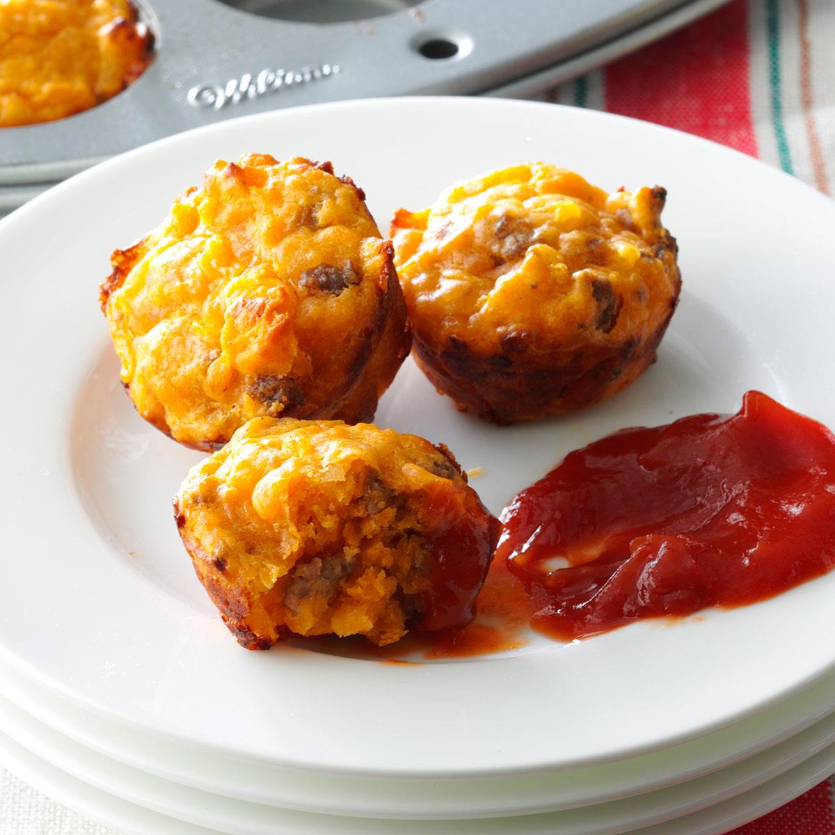 Cheeseburger Mini Muffins-image