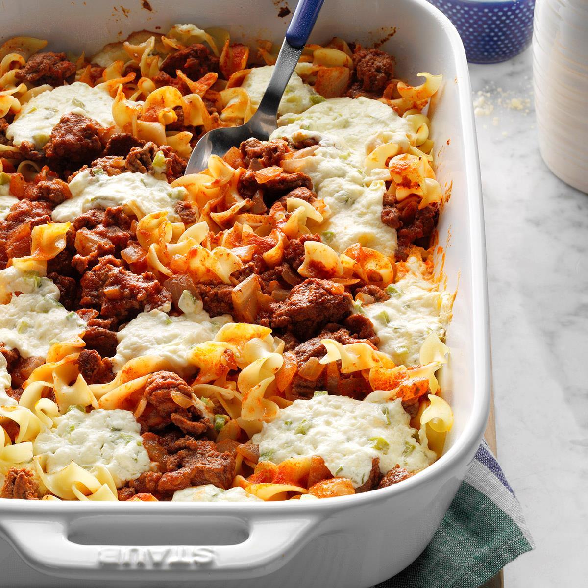 Best Cheesy Beef And Tomato Casserole Recipes
