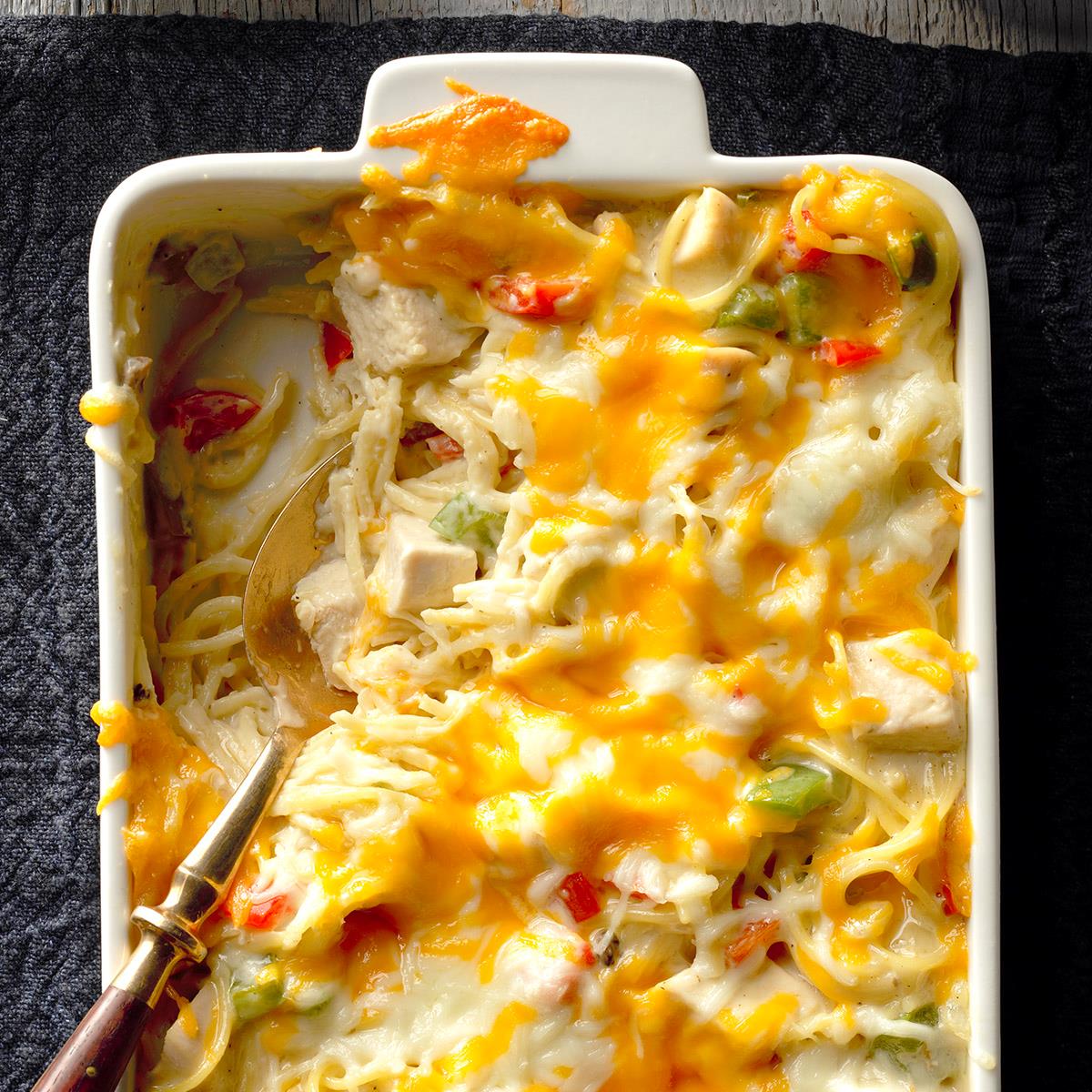 Chicken & Cheese Noodle Bake image