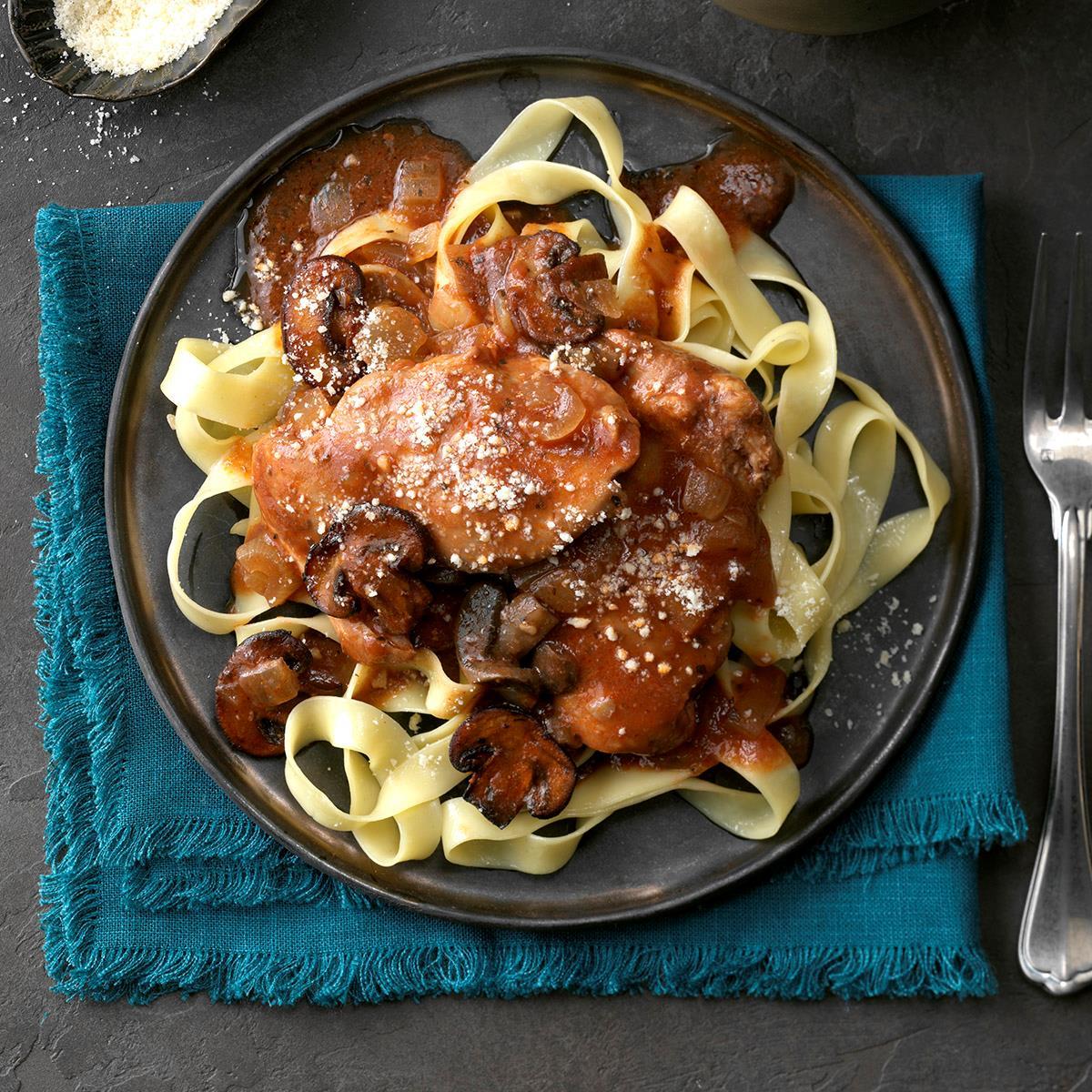 Chicken Merlot with Mushrooms-image