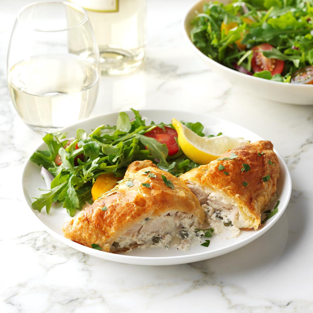Chicken Piccata Pockets-image