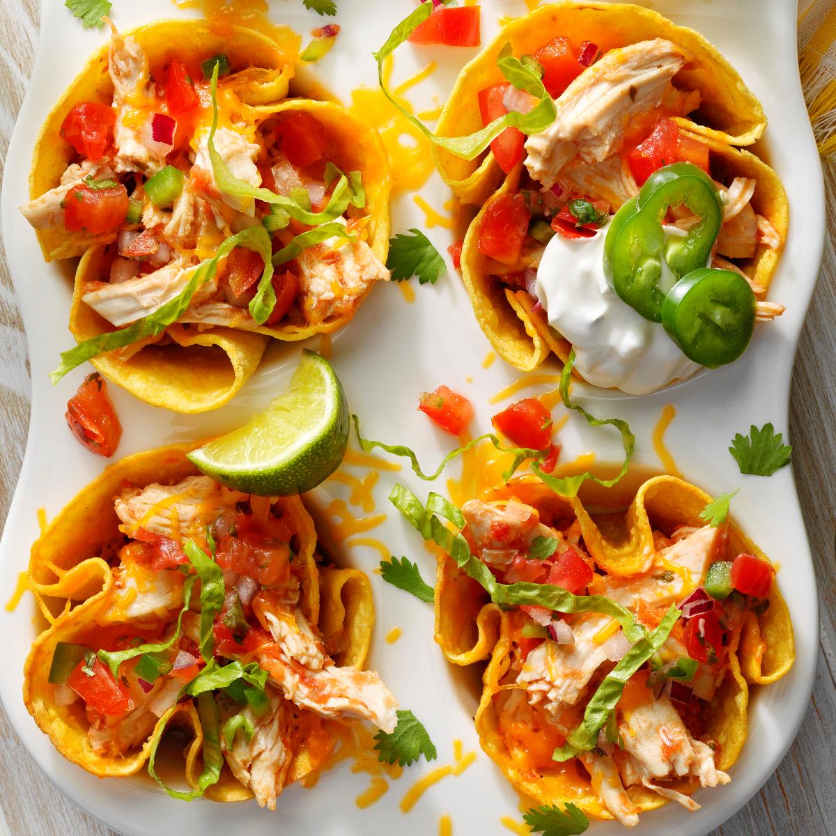 Chicken Tostada Cups-image