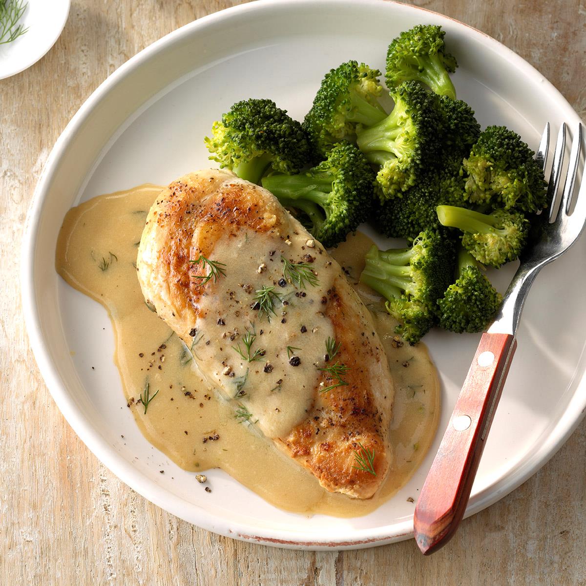 Chicken And Broccoli With Dill Sauce Recipe How To Make It Taste Of Home