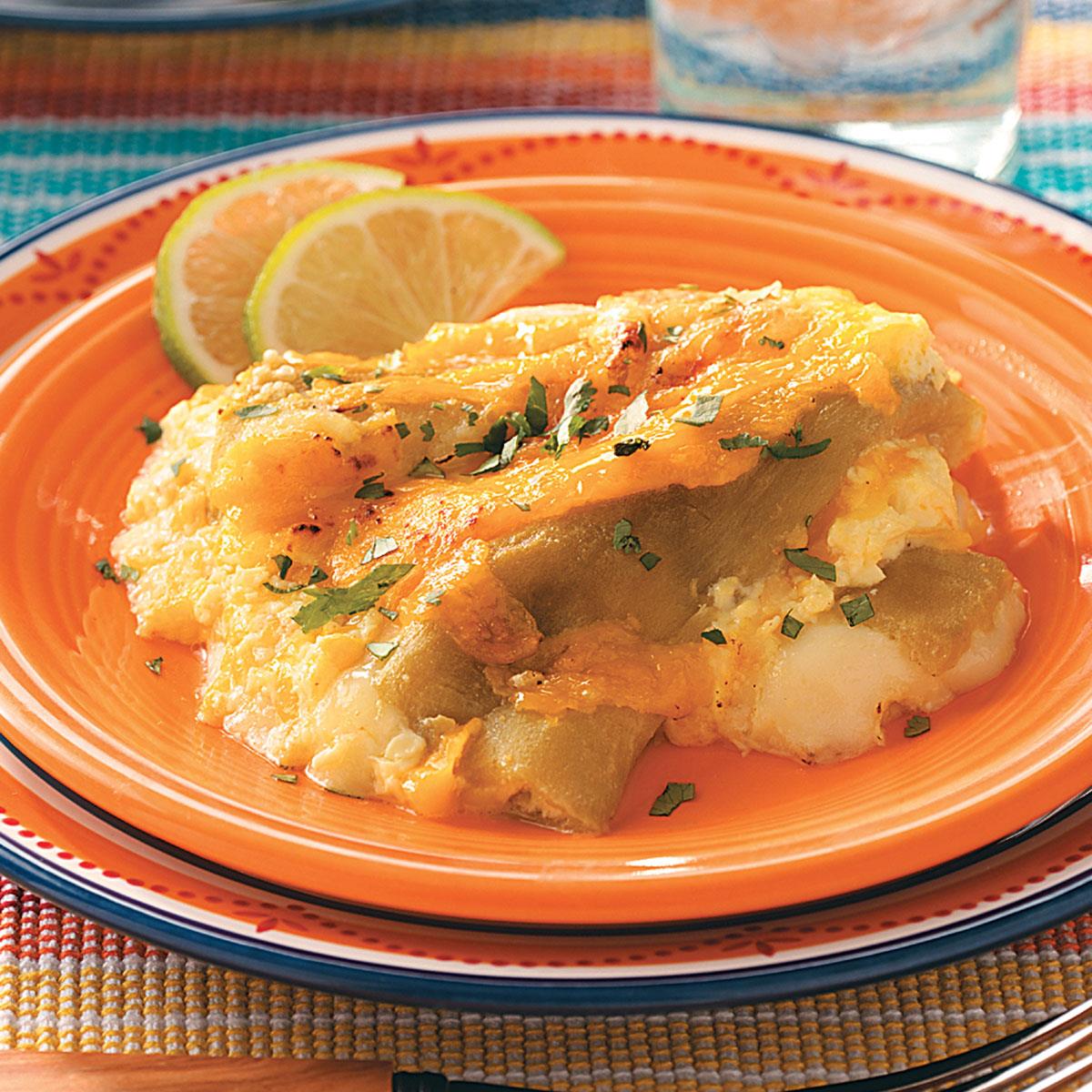 Two-Cheese Chiles Rellenos Casserole