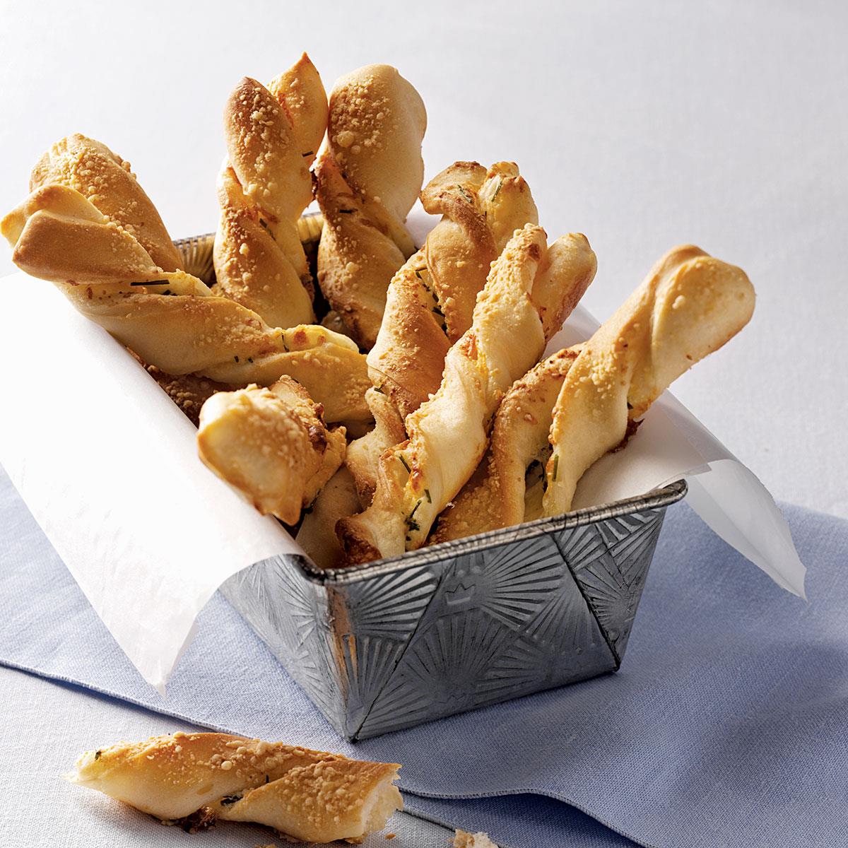 Chive and Cheese Breadsticks image