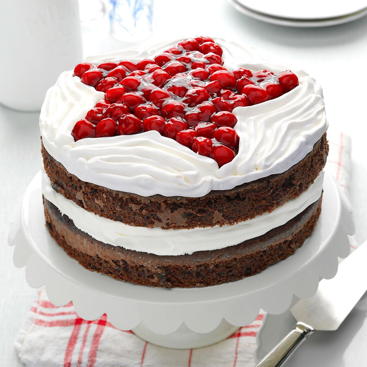 The Best Cherry Vanilla Cake with Swiss Meringue Buttercream Frosting - A  Feast For The Eyes