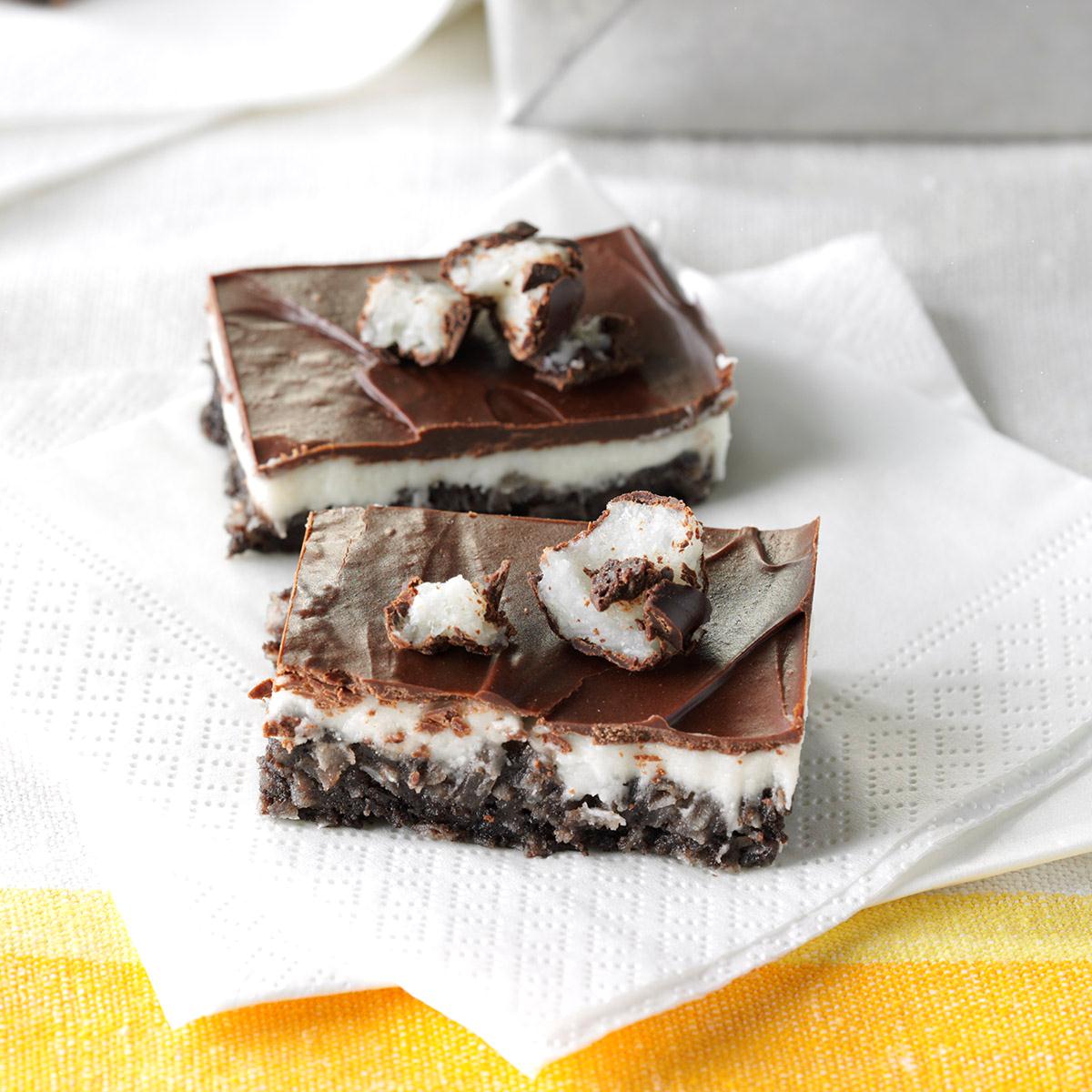 Chocolate-Coconut Layer Bars-image