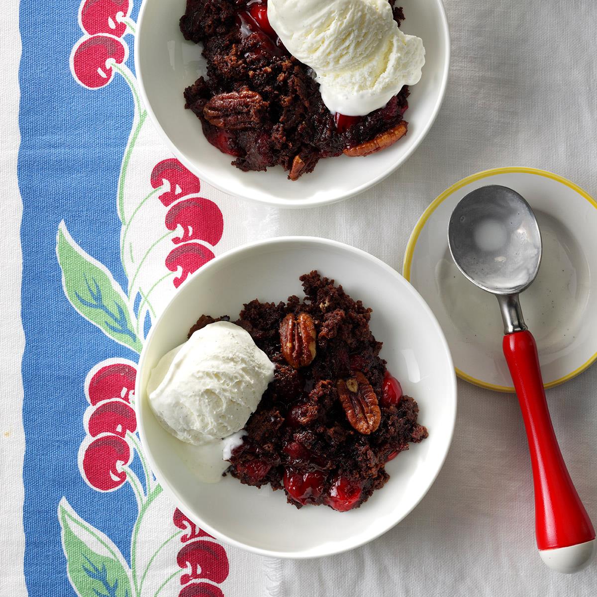 Chocolate-Covered-Cherry Dump Cake-image