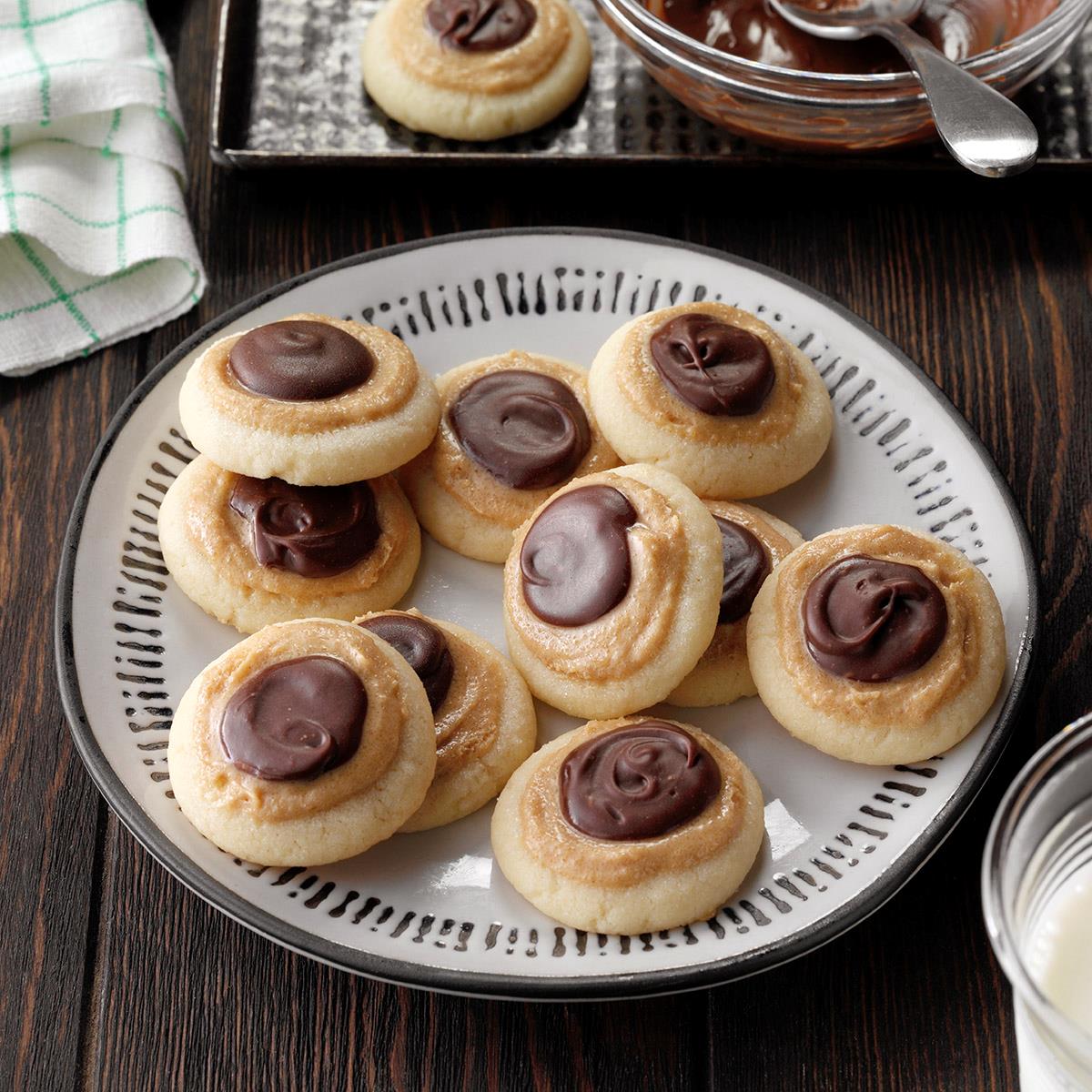 Chocolate and Peanut Butter Cookies image