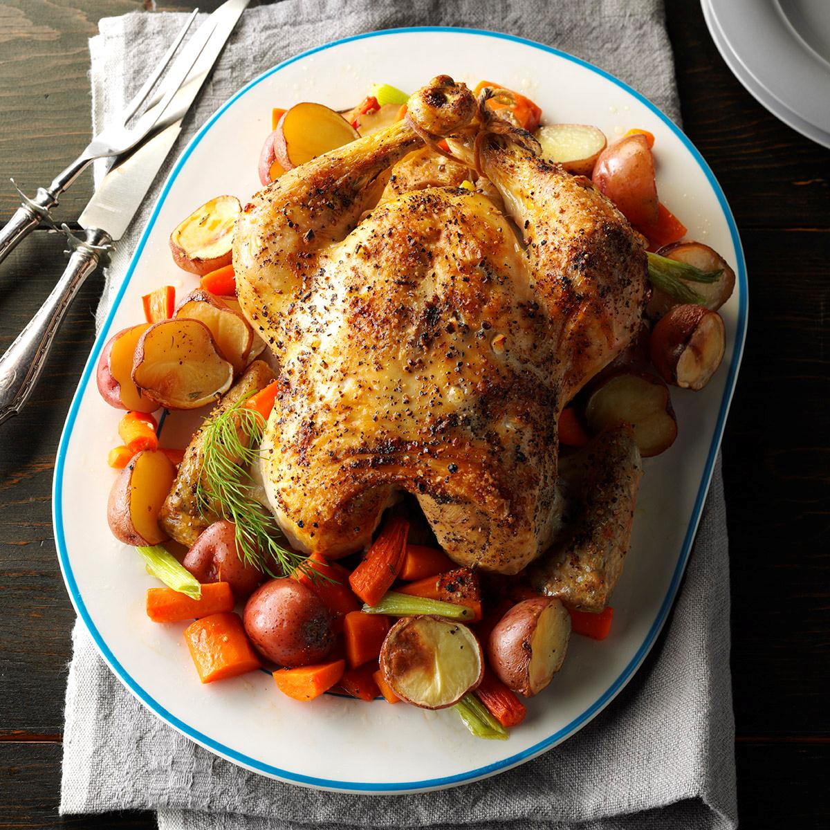 Citrus-Herb Roast Chicken image