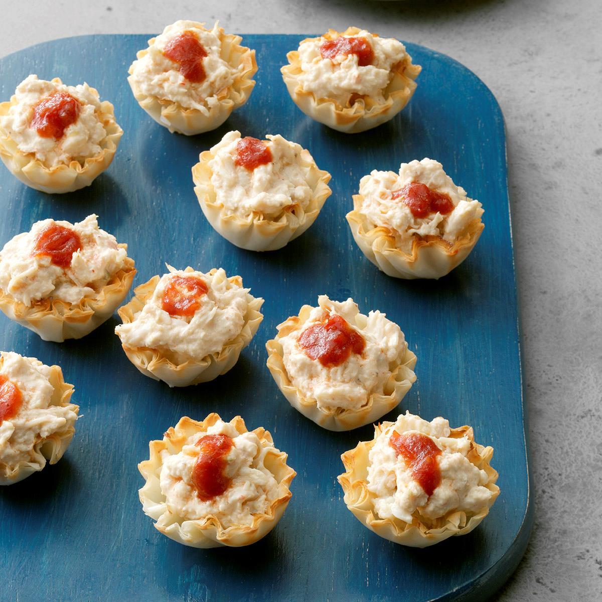 Crab Phyllo Cups_image