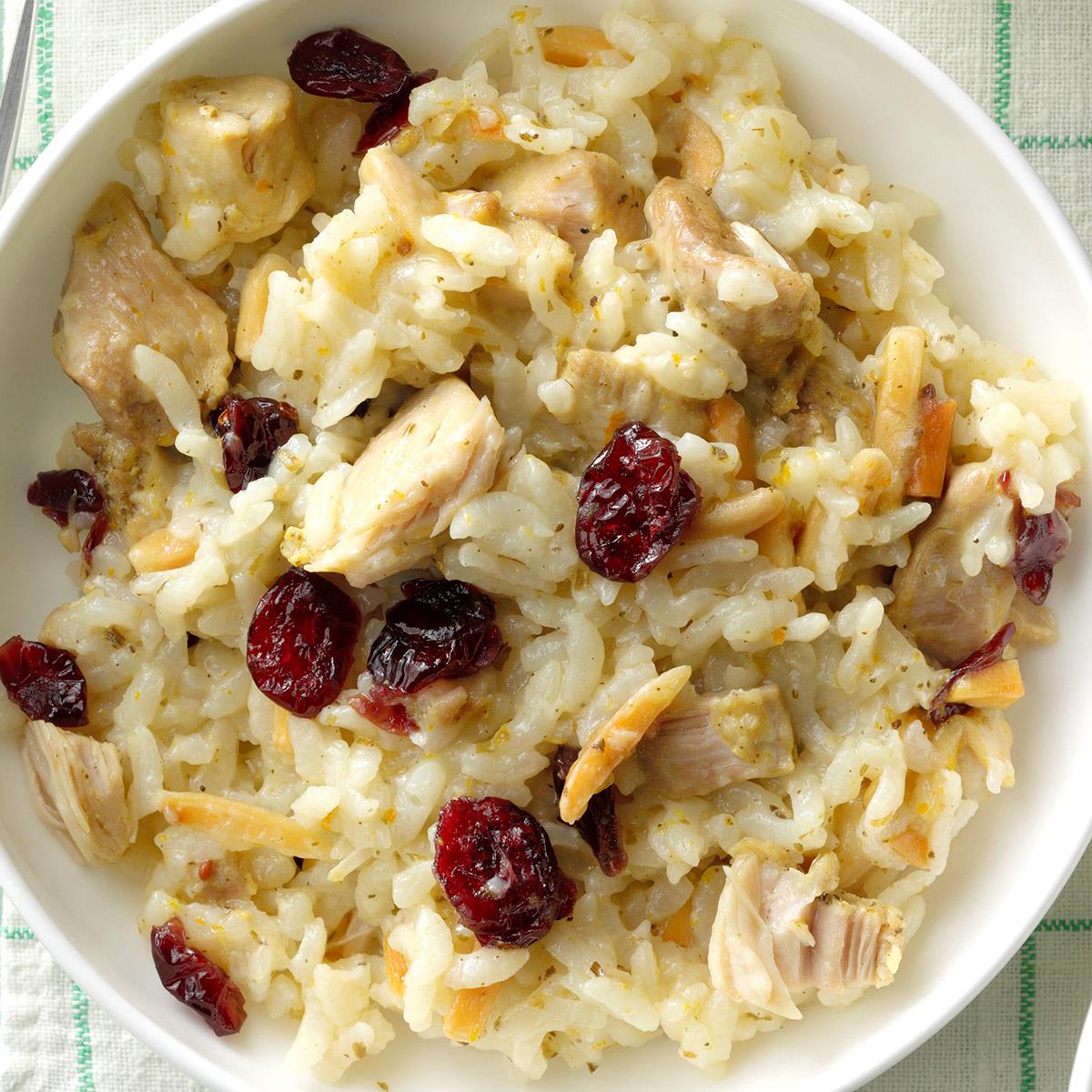 Cranberry-Orange Chicken Risotto-image