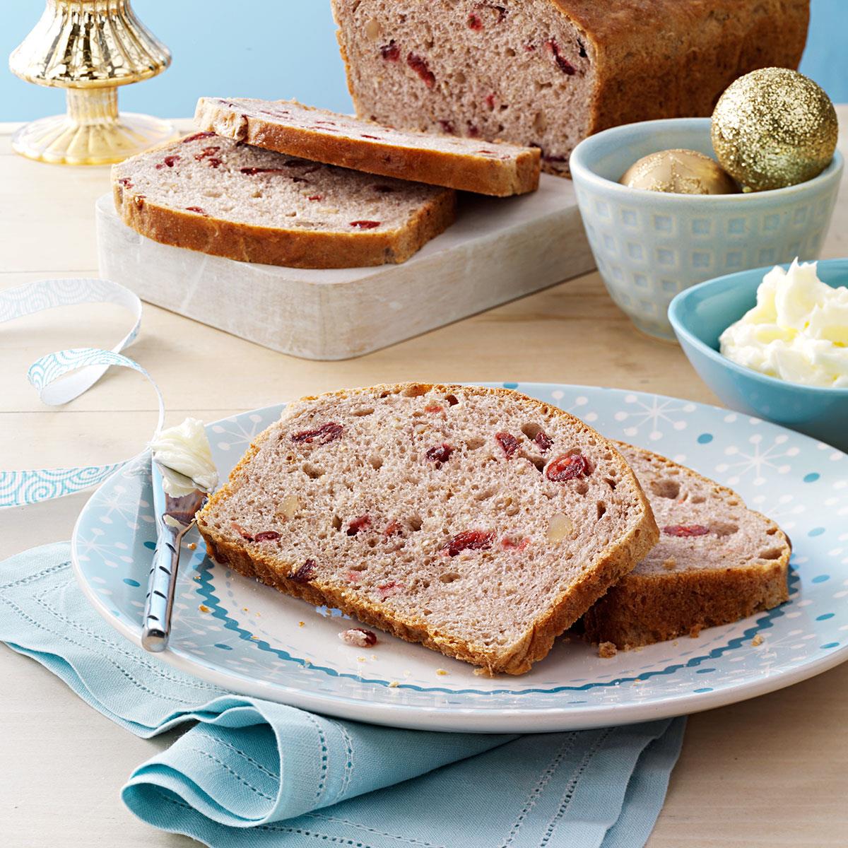Cranberry-Walnut Toasting Bread image