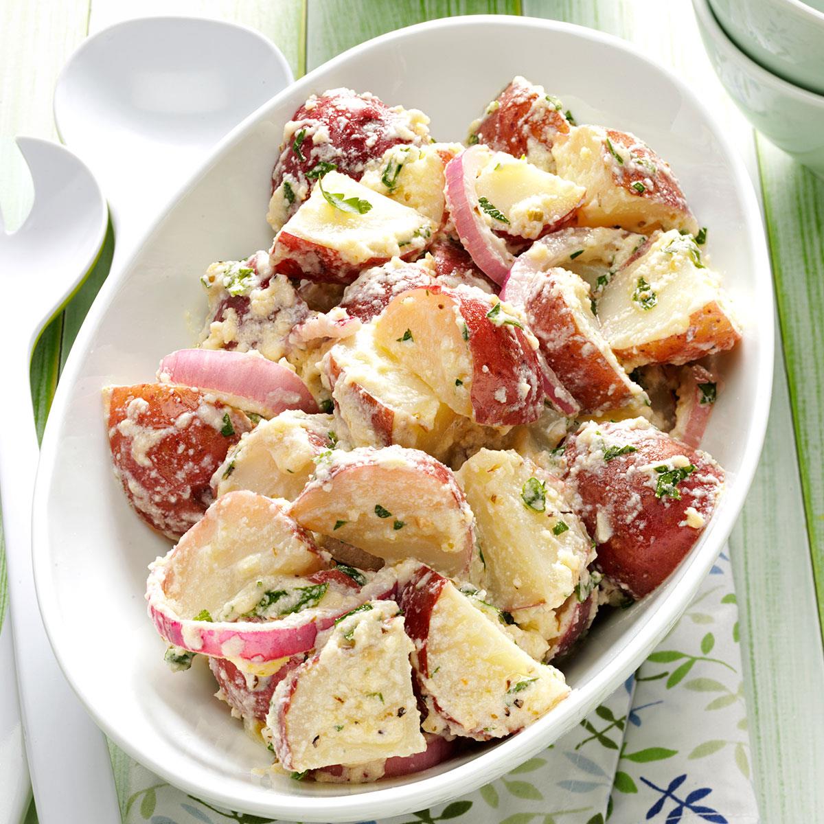 Creamy Italian Potato Salad_image