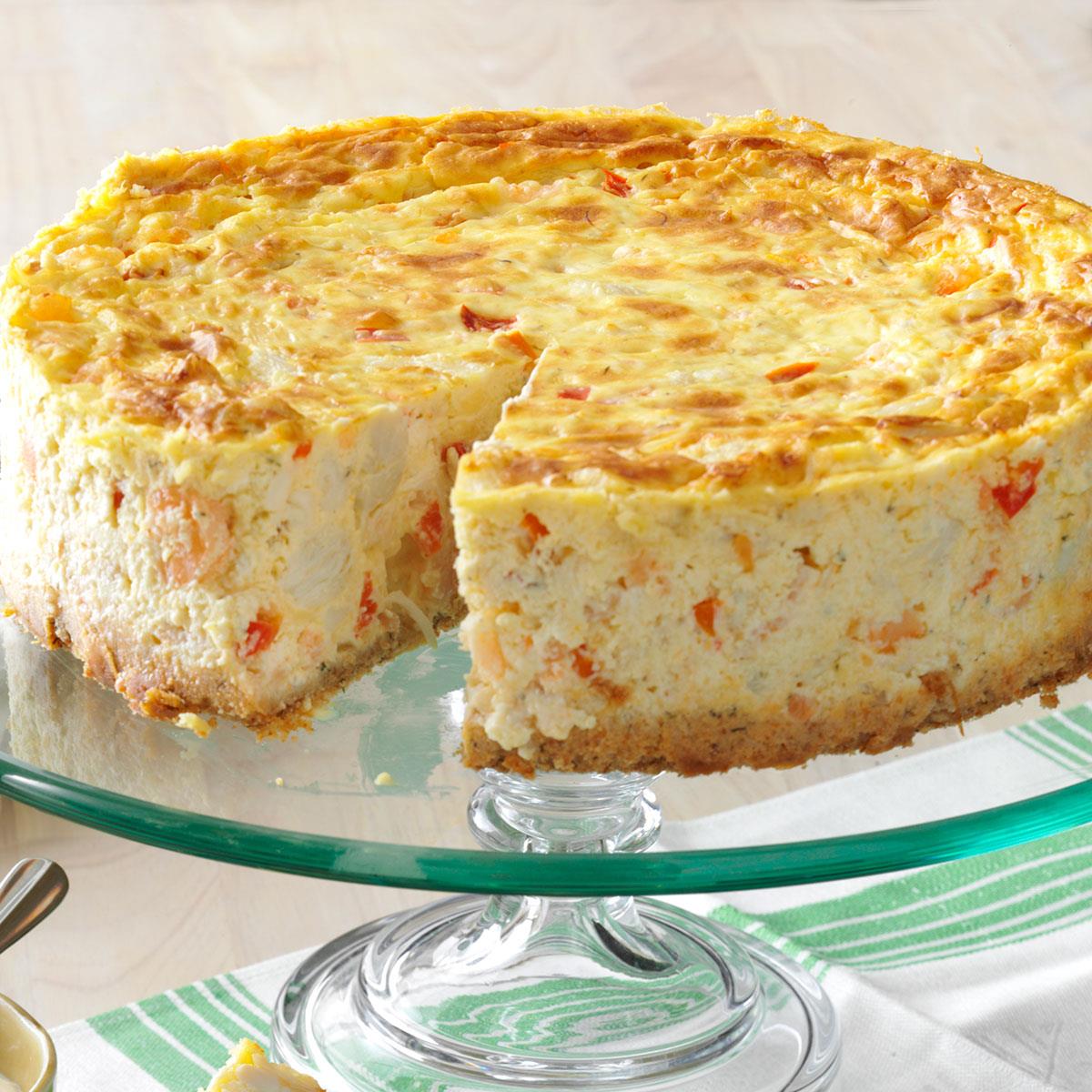Creole Shrimp Crab Cheesecake Recipe How To Make It Taste Of Home