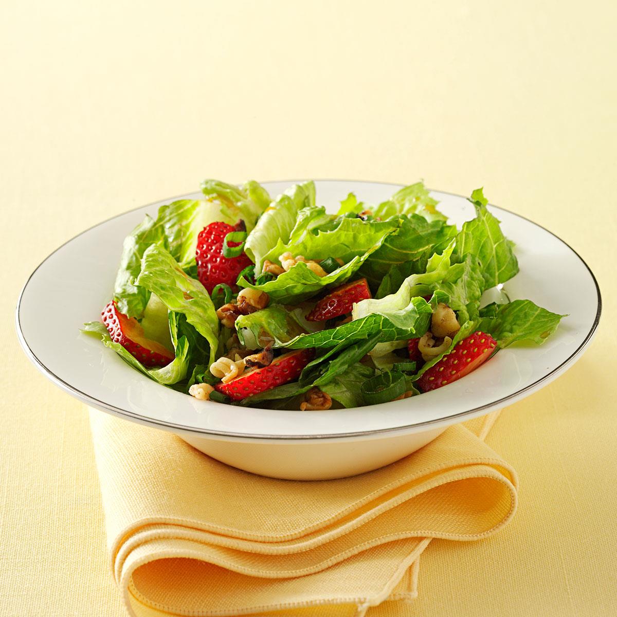 Crunchy Romaine Strawberry Salad image