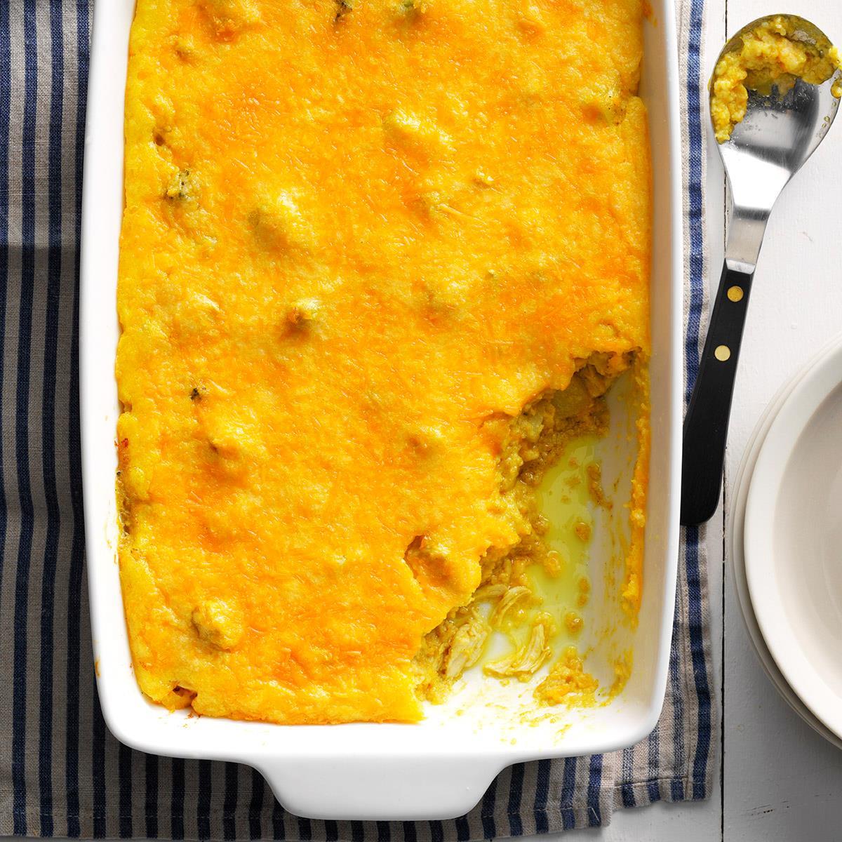 Curried Chicken and Grits Casserole-image