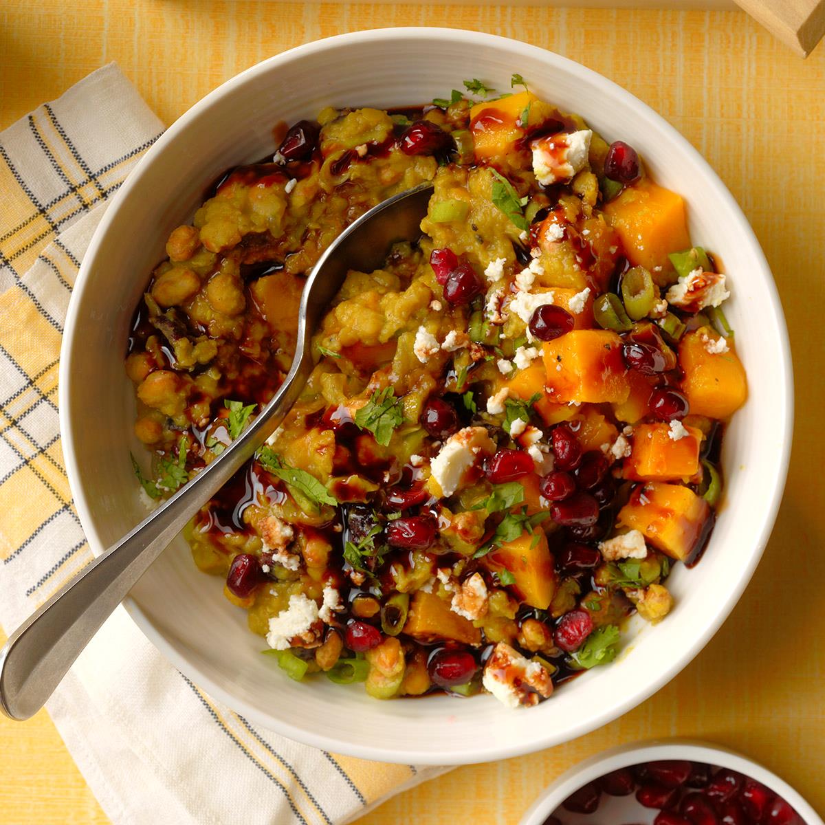 Curry Pomegranate Protein Bowl_image