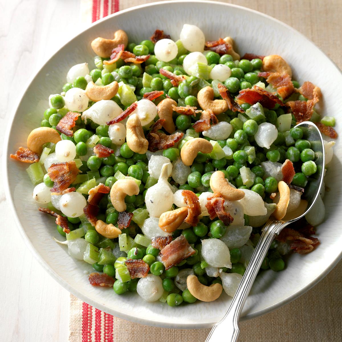 Dad's Creamed Peas & Pearl Onions image