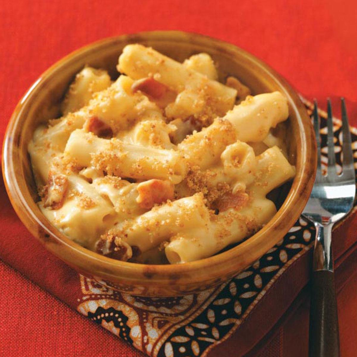Double-Cheese Ziti with Bacon image