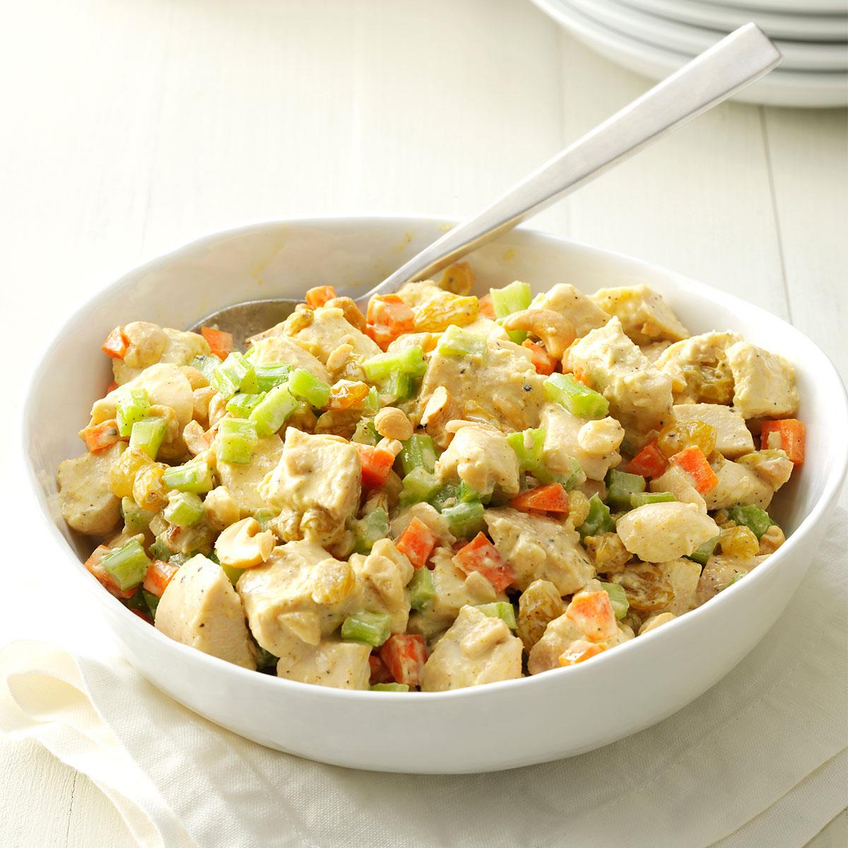 Cashew-Curry Chicken Salad-image